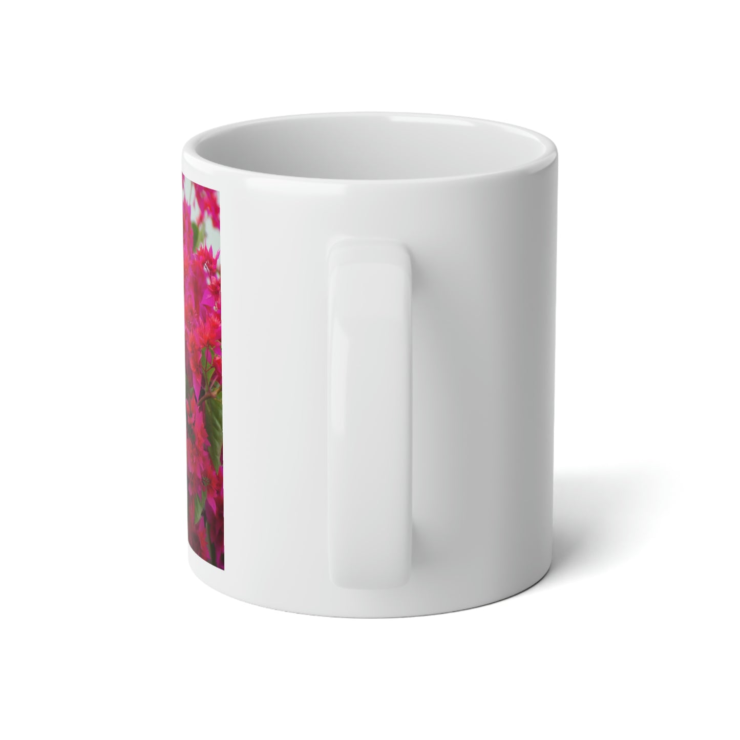 Flowers 27 Jumbo Mug, 20oz