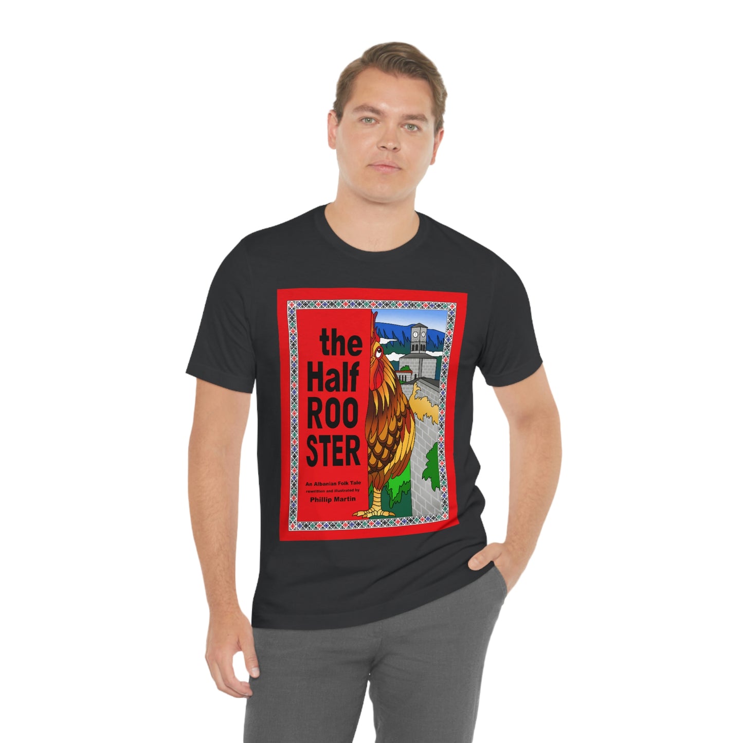 The Half Rooster Unisex Jersey Short Sleeve Tee
