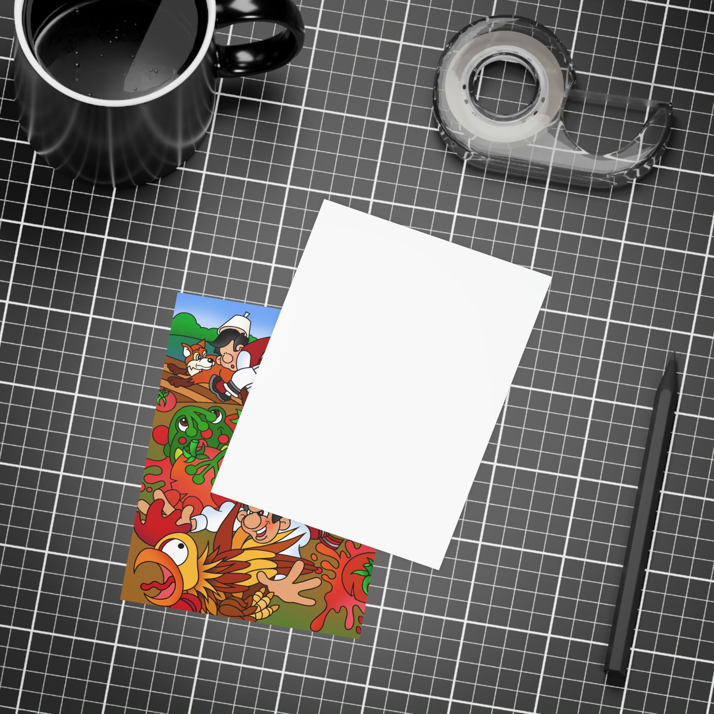 The Half Rooster! Greeting Card Bundles (envelopes not included)