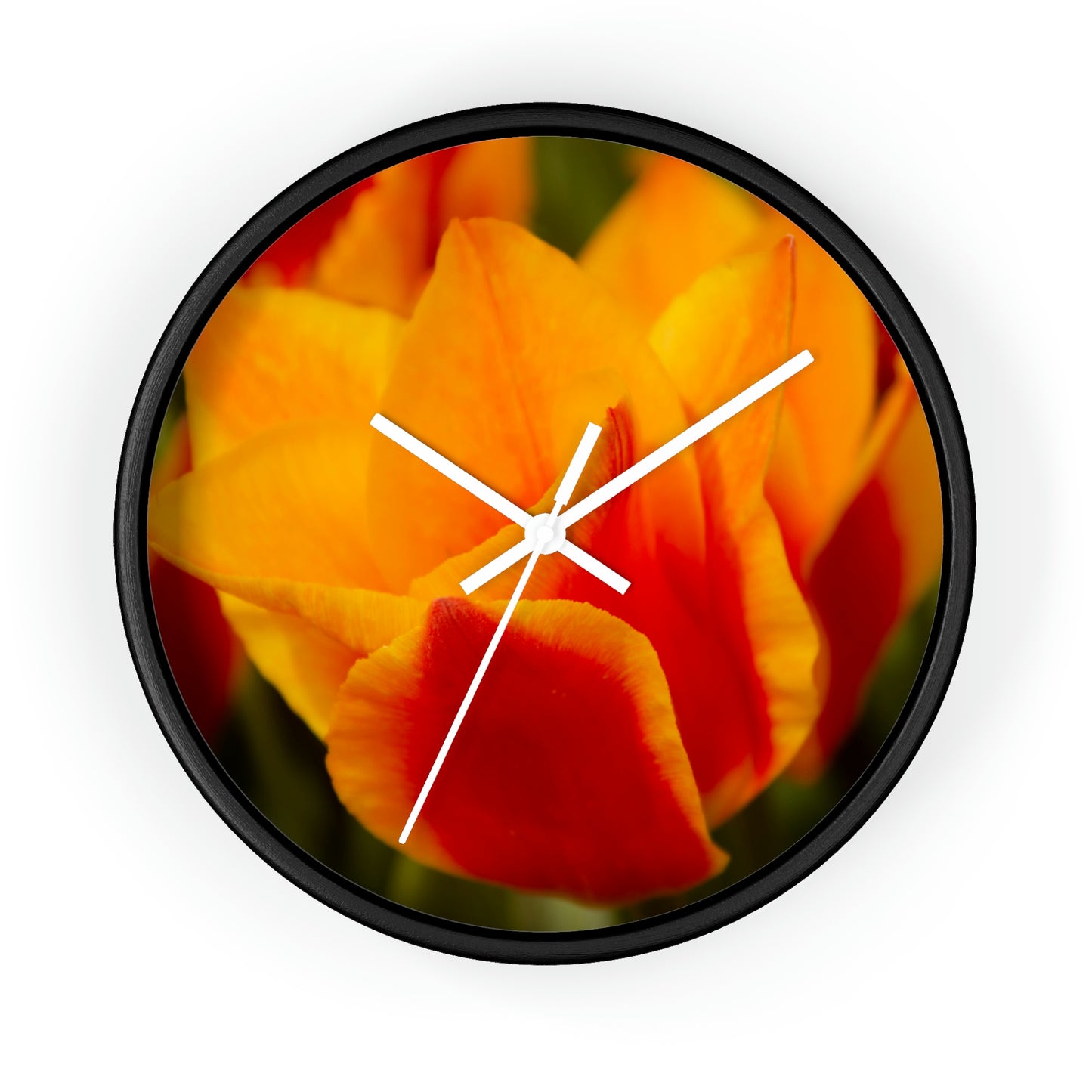 Flowers 13 Wall Clock