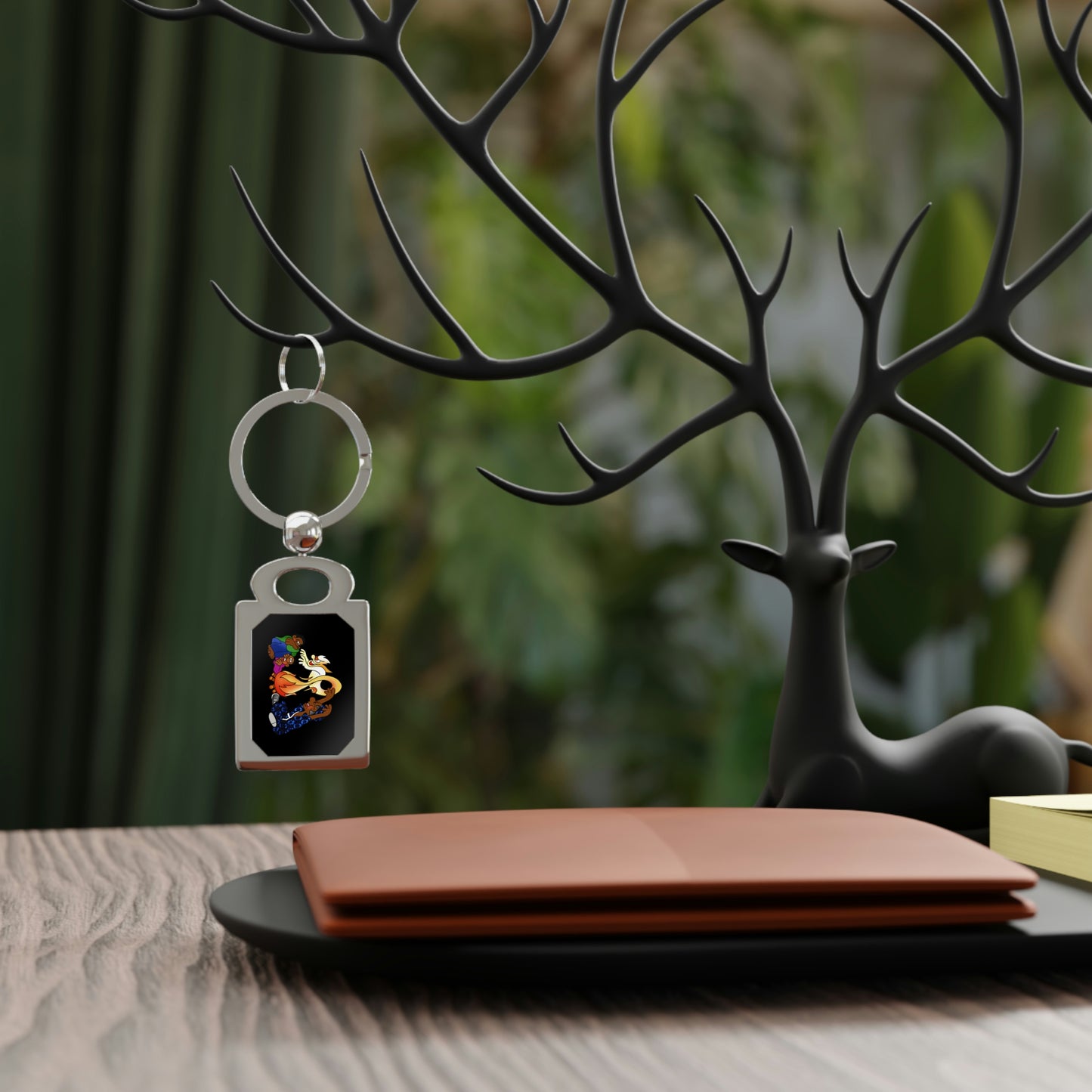 Once Upon West Africa!! Rectangle Photo Keyring
