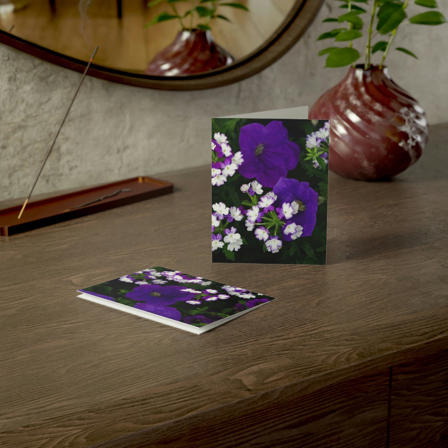 Flowers 04 Greeting Cards (1, 10, 30, and 50pcs)