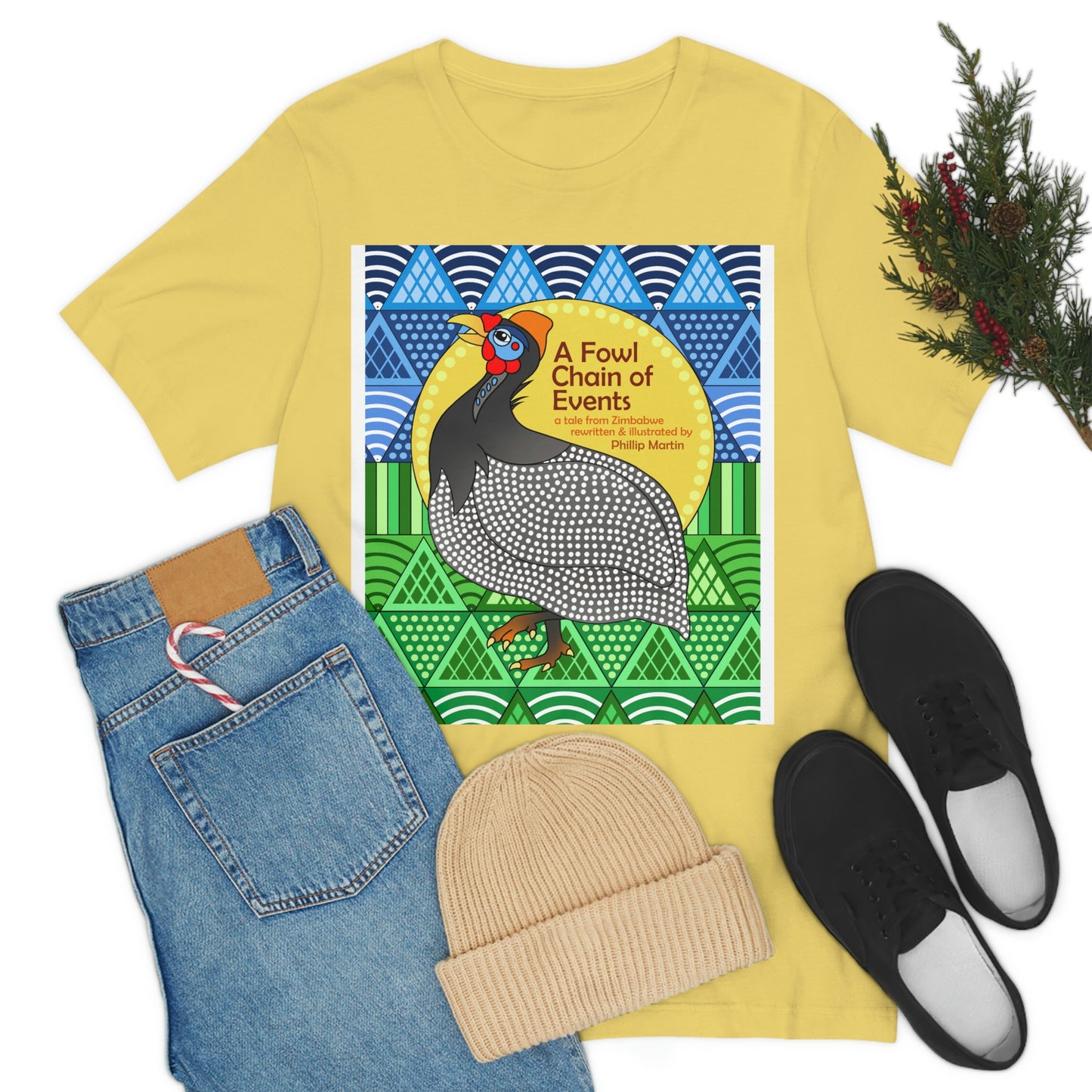 A Fowl Chain of Events Unisex Jersey Short Sleeve Tee