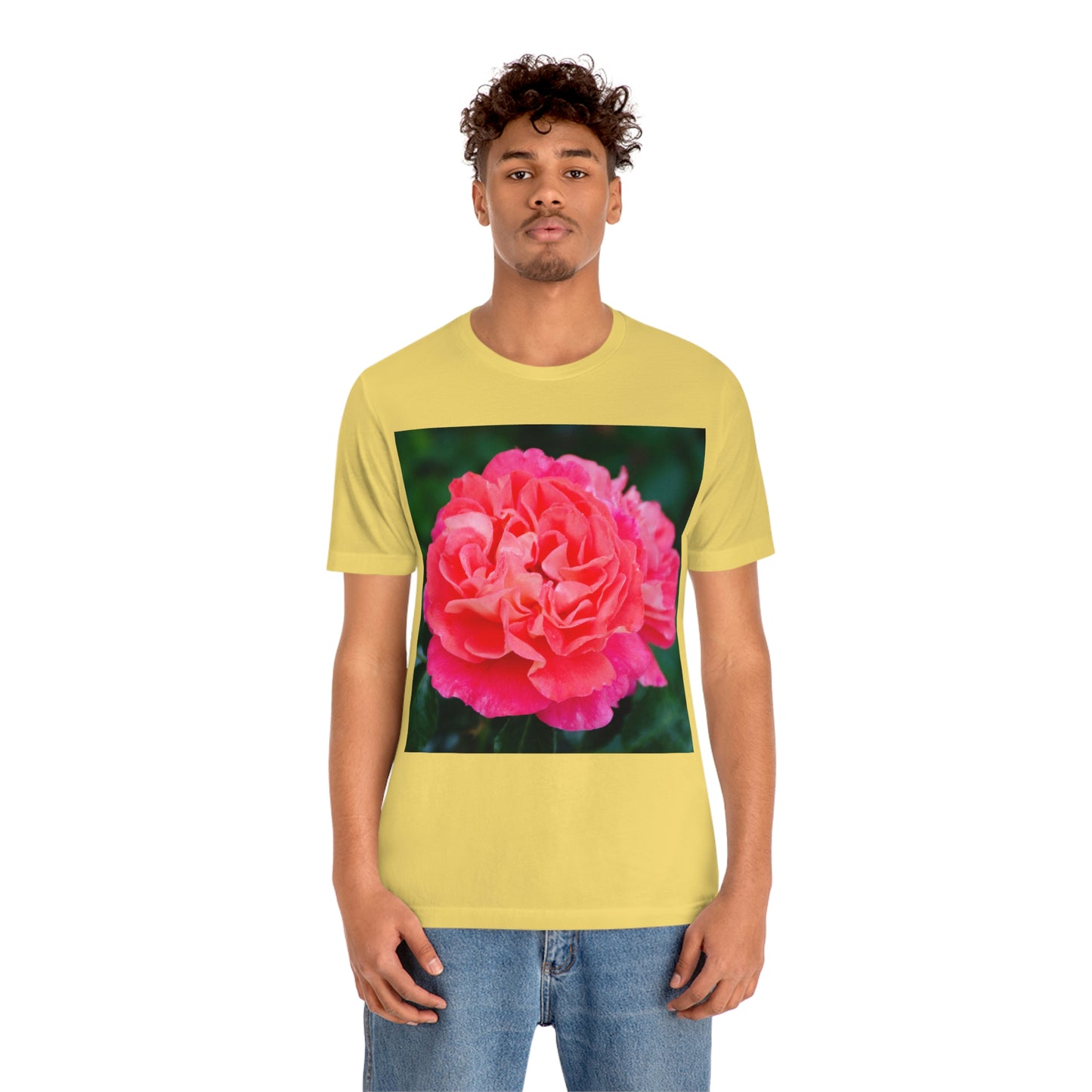 Flowers 08 Unisex Jersey Short Sleeve Tee