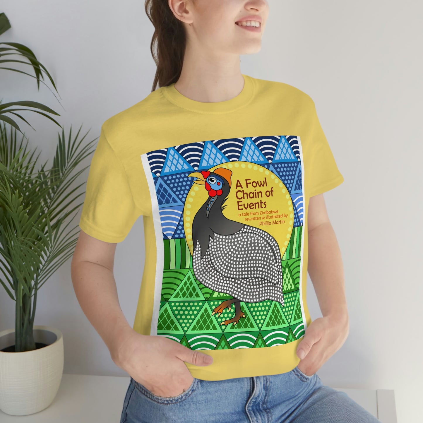 A Fowl Chain of Events Unisex Jersey Short Sleeve Tee