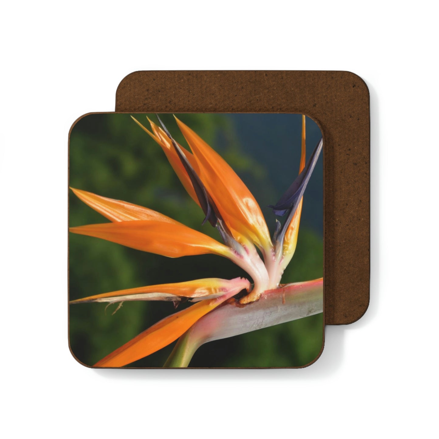 Flowers 26 Hardboard Back Coaster