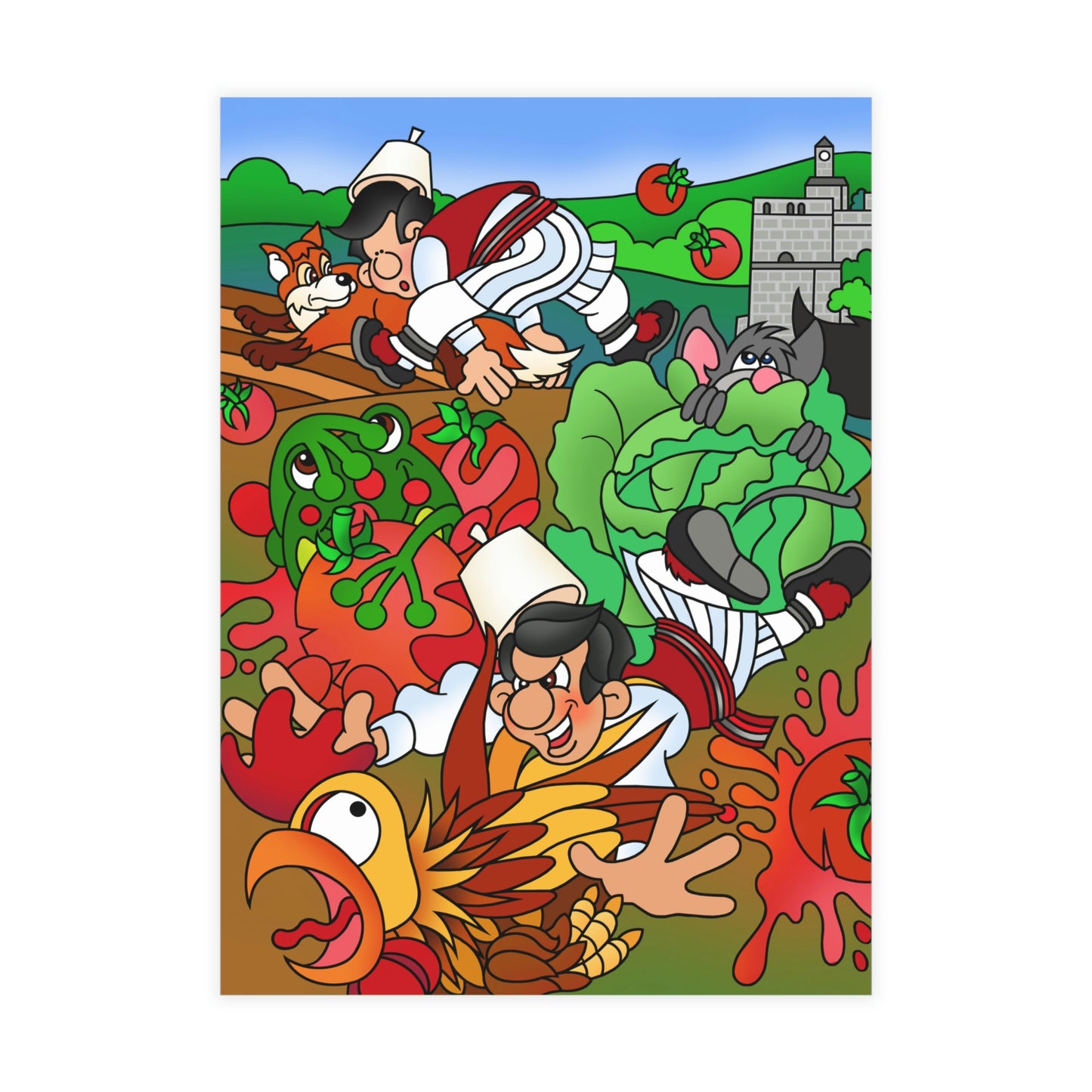 The Half Rooster! Greeting Card Bundles (envelopes not included)