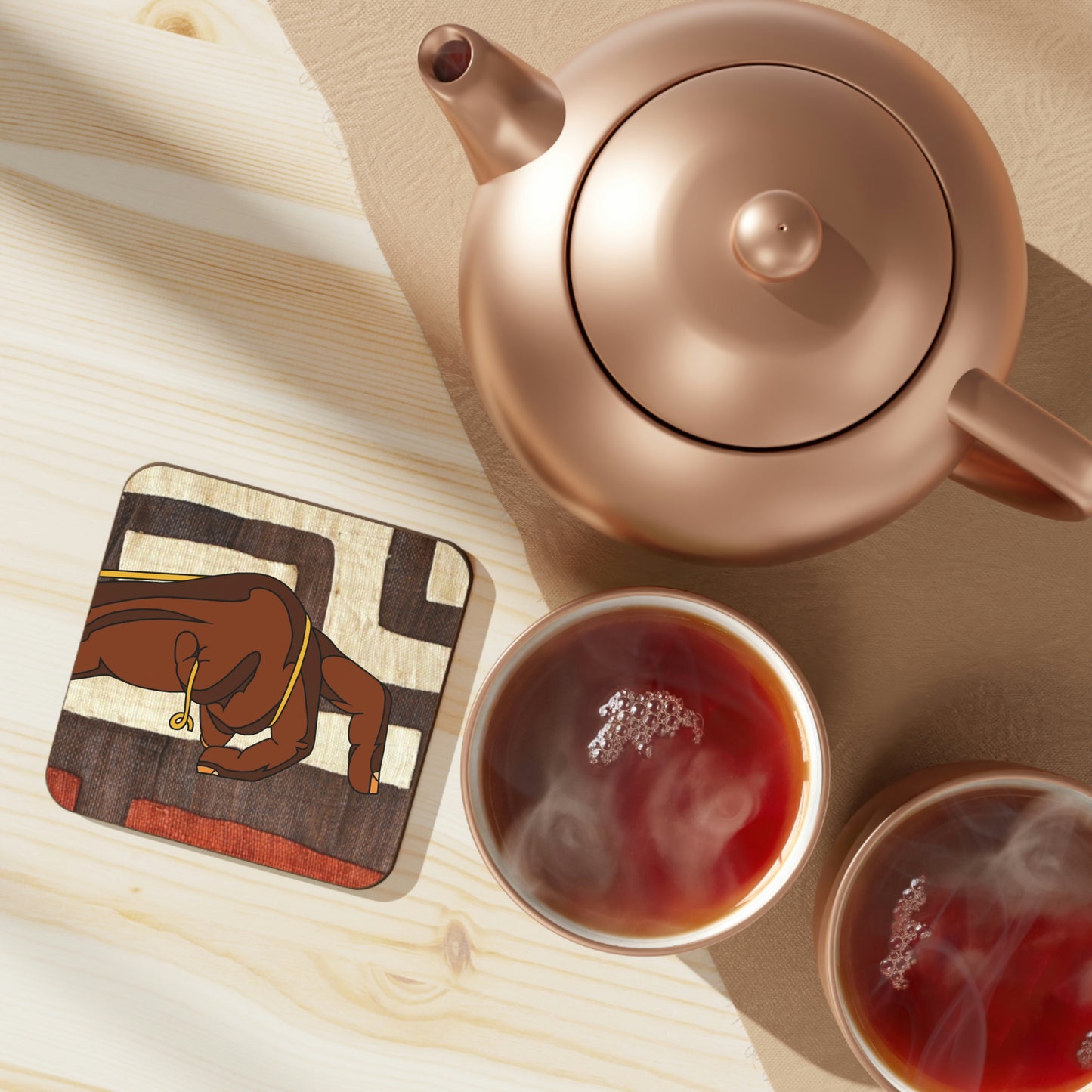 A Show of Hands!!! Hardboard Back Coaster