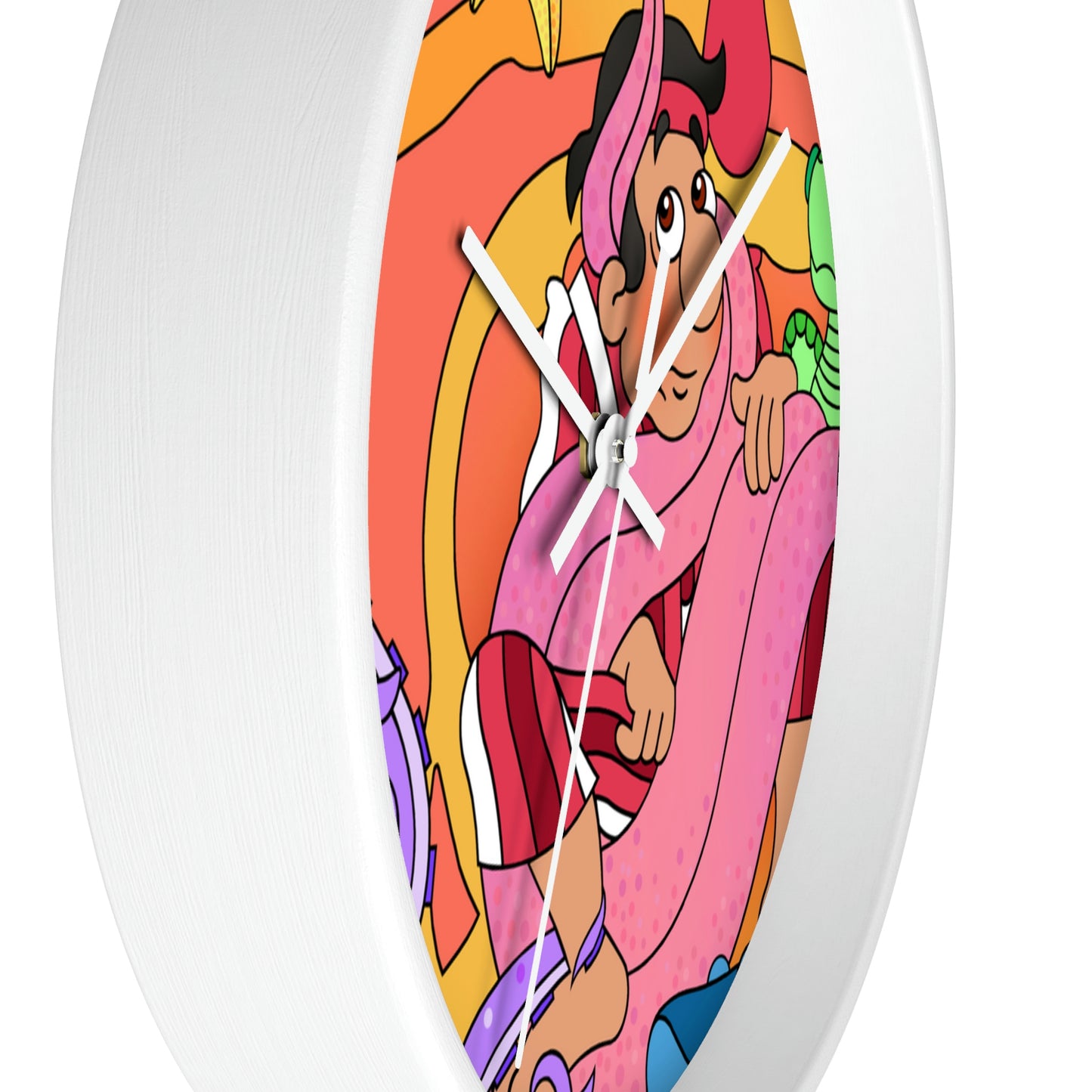 The Story of Jonah Wall clock
