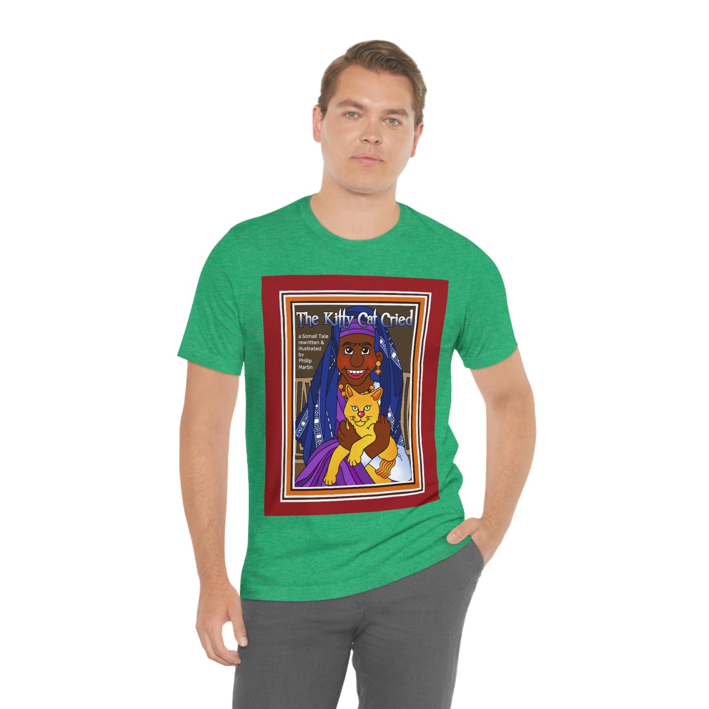 The Kitty Cat Cried Unisex Jersey Short Sleeve Tee