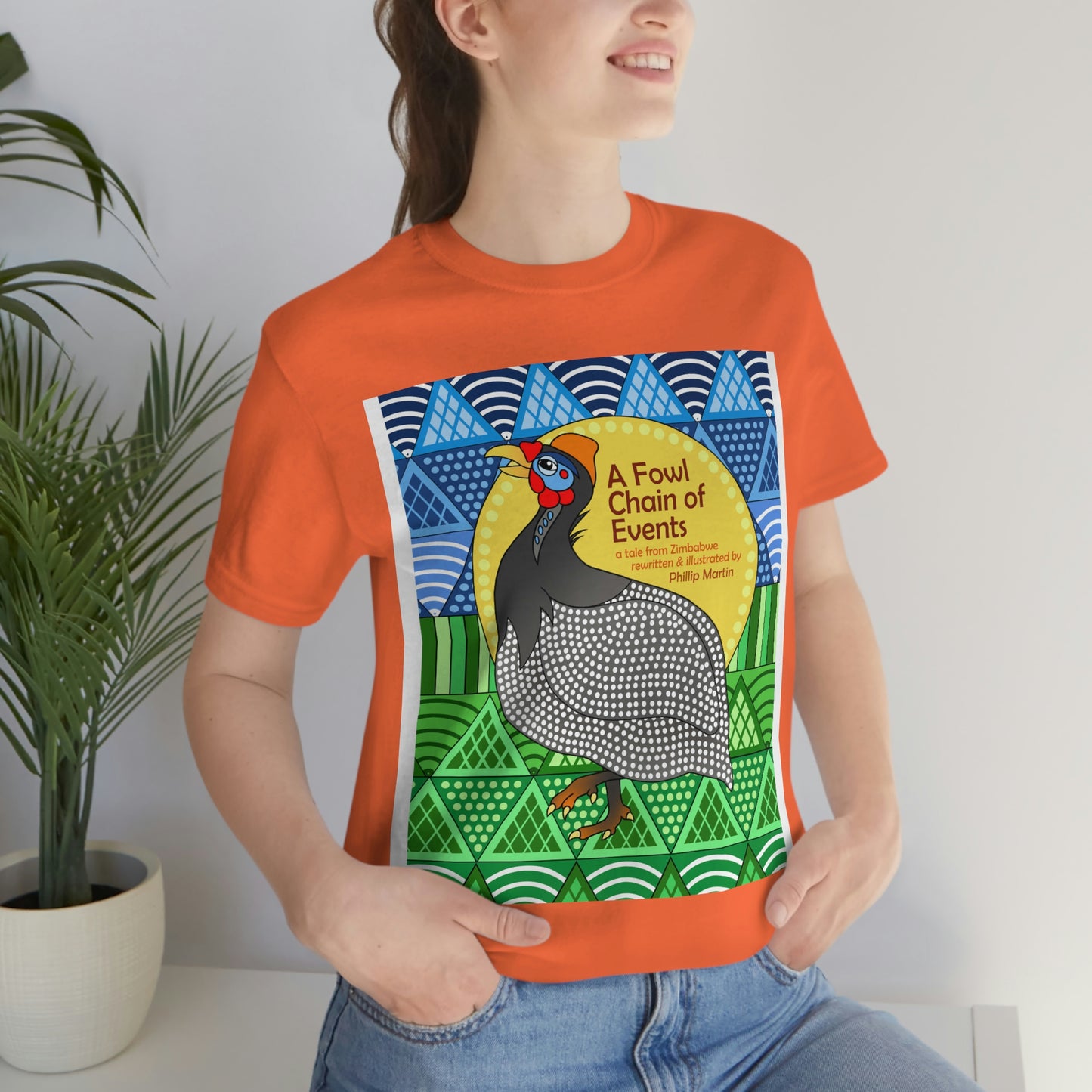 A Fowl Chain of Events Unisex Jersey Short Sleeve Tee