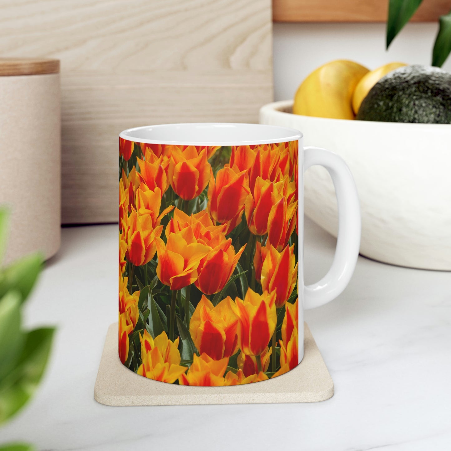 Flowers 18 Ceramic Mug 11oz