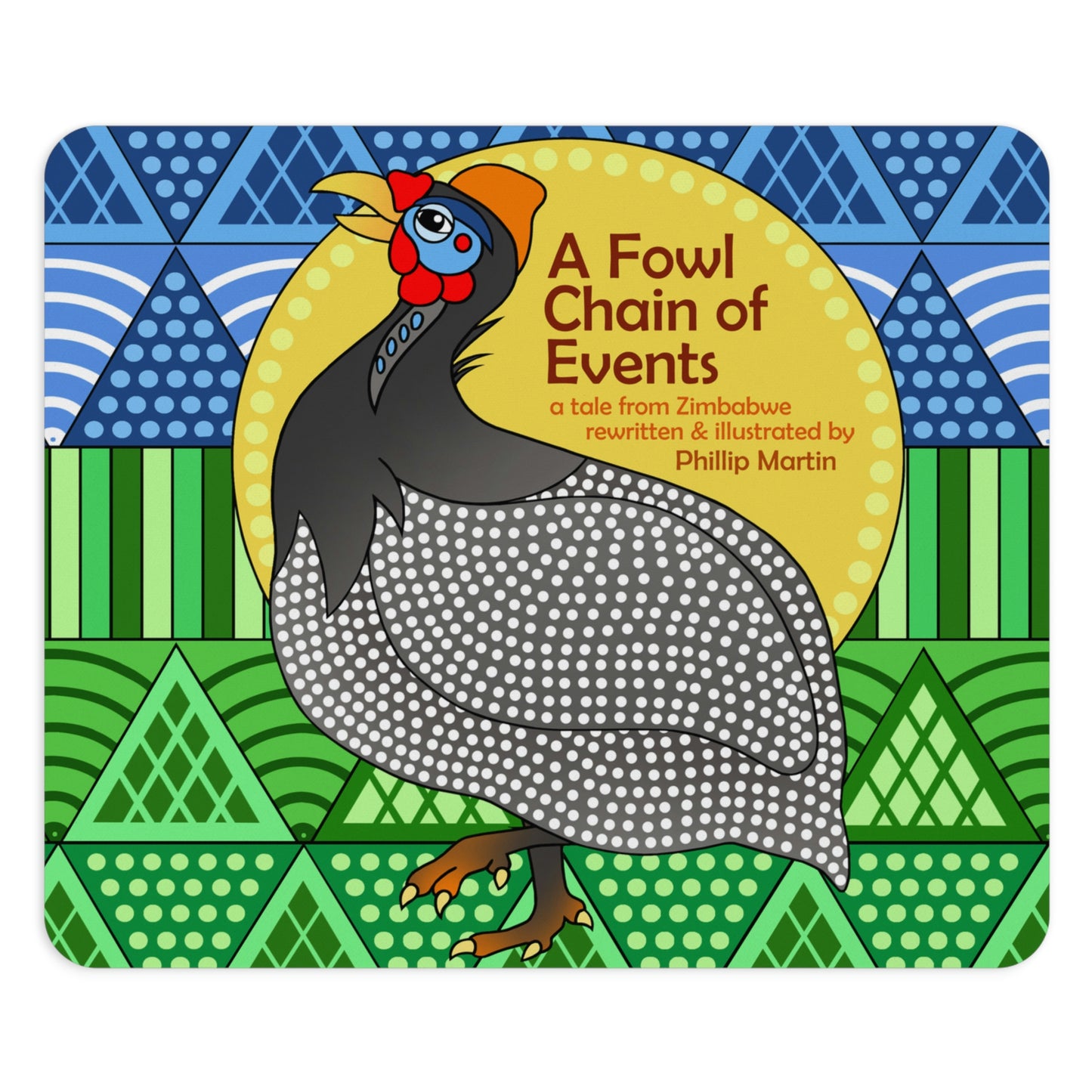 A Fowl Chain of Events Mouse Pad