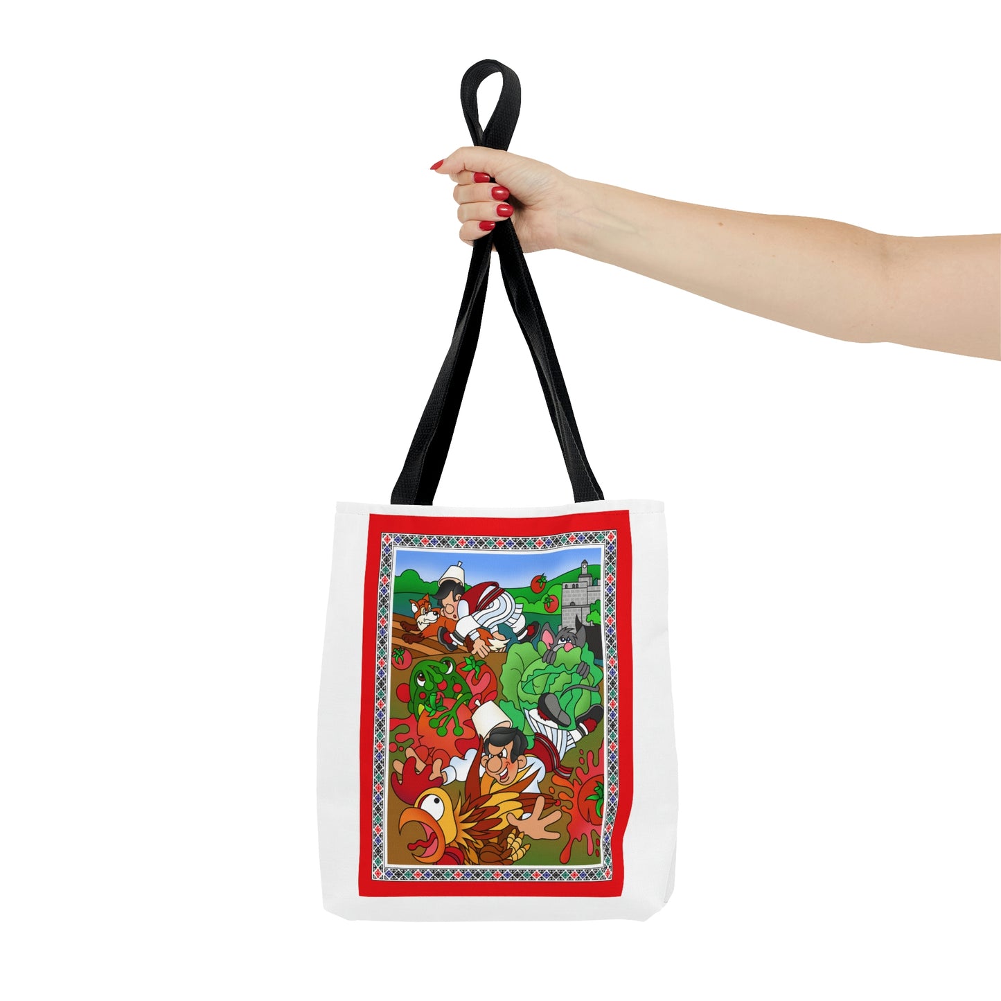 The Half Rooster! AOP Tote Bag