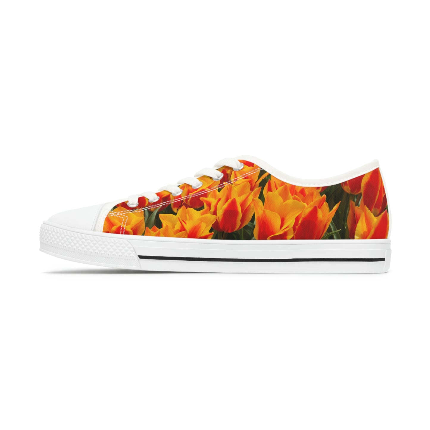 Flowers Set 5 Women's Low Top Sneakers