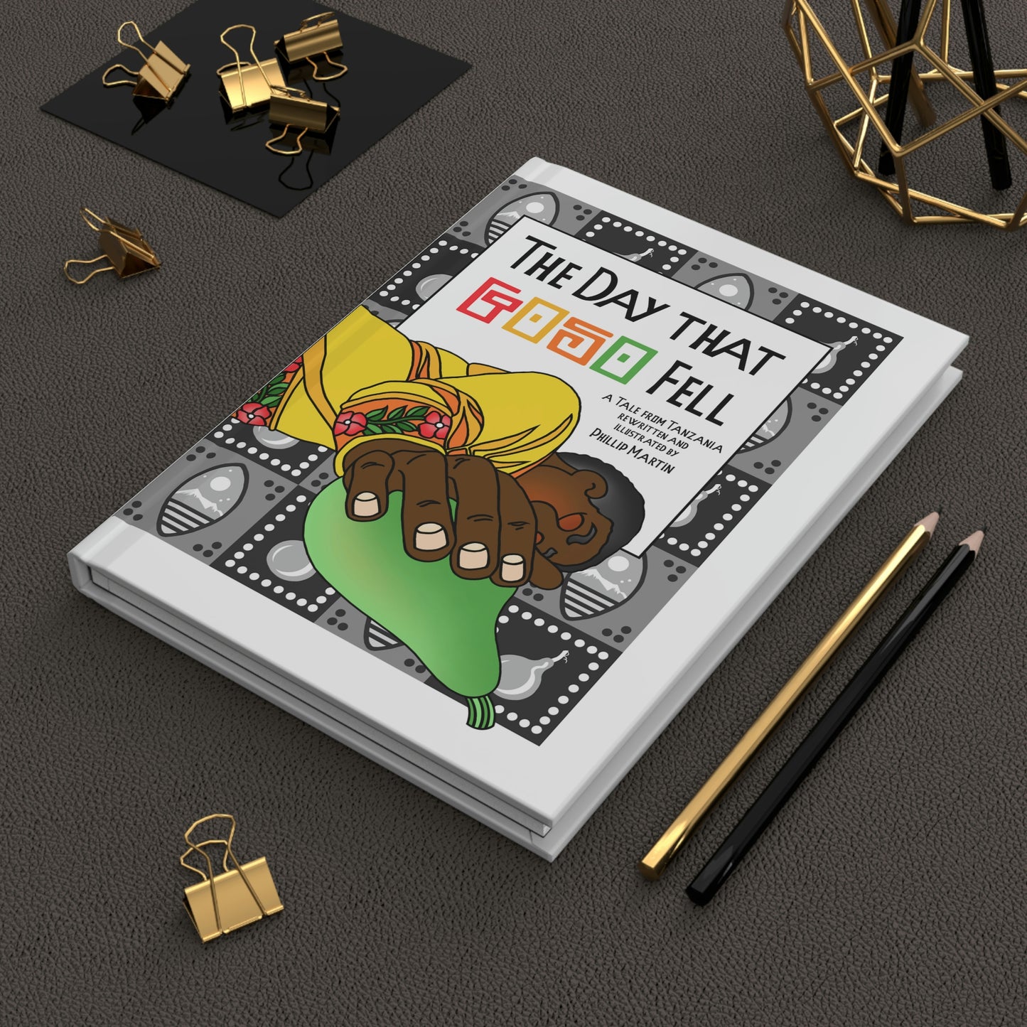 The Day the Goso Fell Hardcover Journal Matte