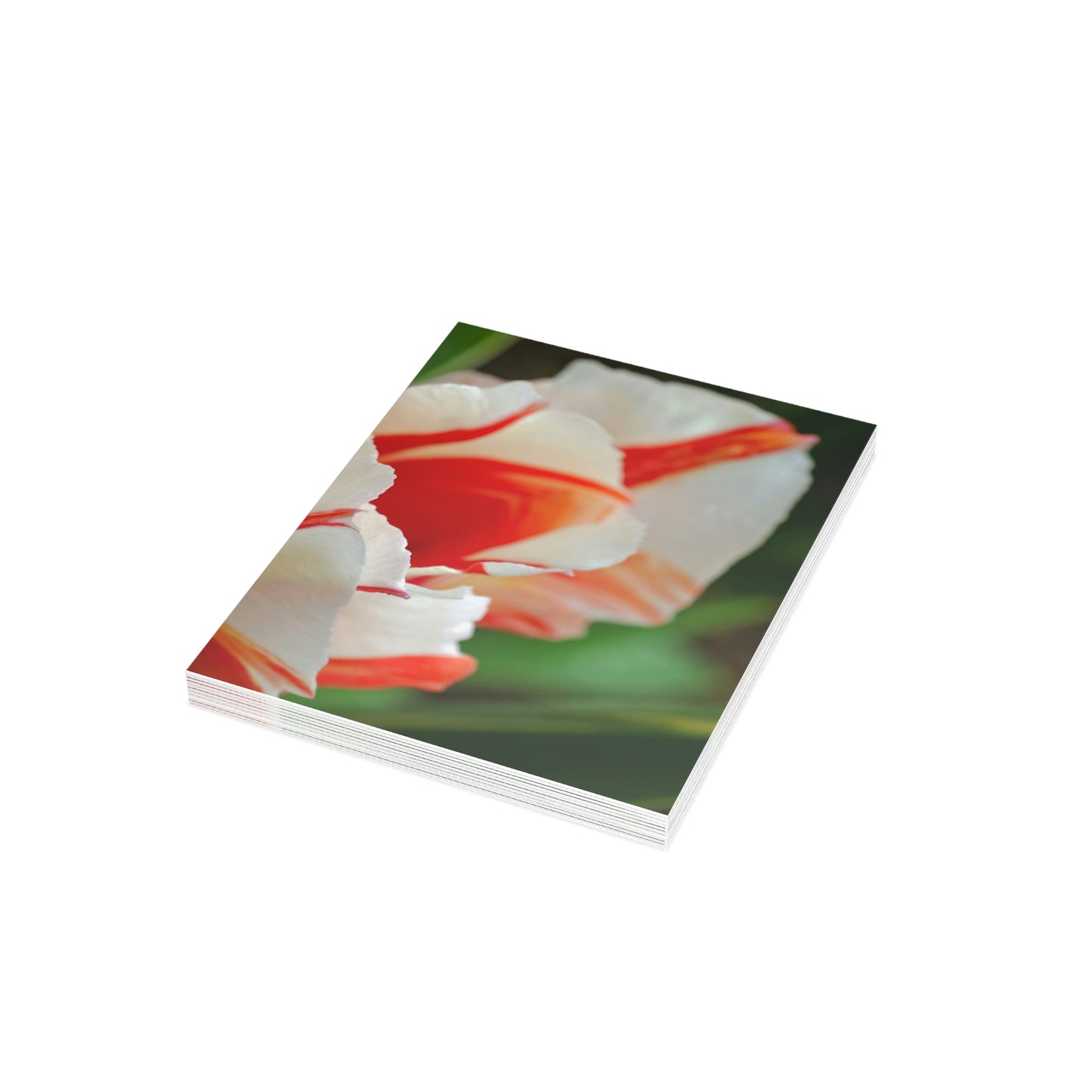 Flowers 12 Greeting Cards (1, 10, 30, and 50pcs)