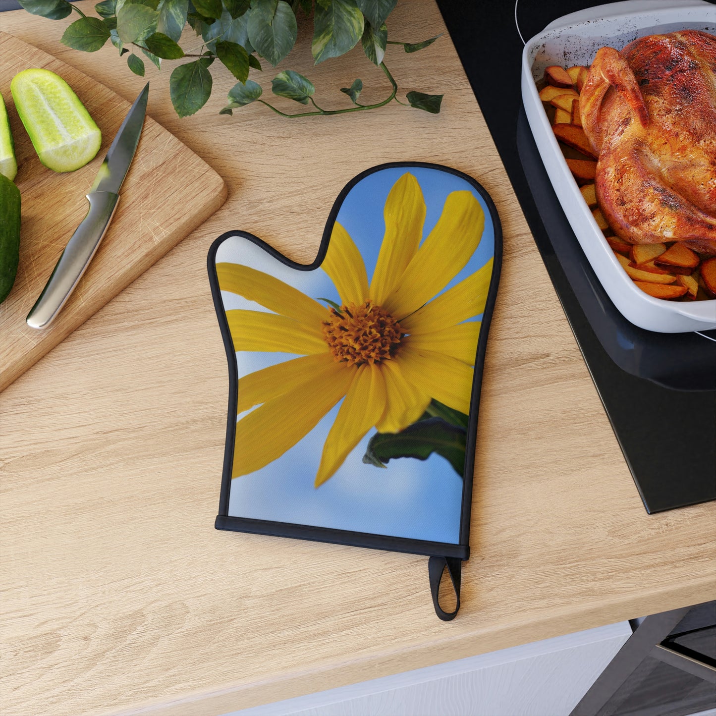 Flowers 31 Oven Glove