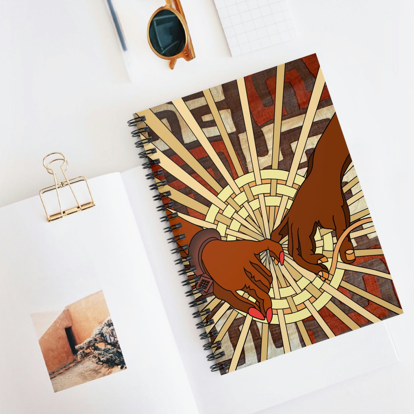 A Show of Hands!! Spiral Notebook - Ruled Line