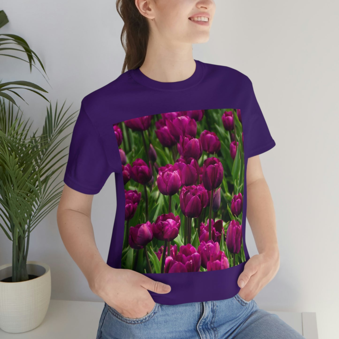 Flowers 20 Unisex Jersey Short Sleeve Tee