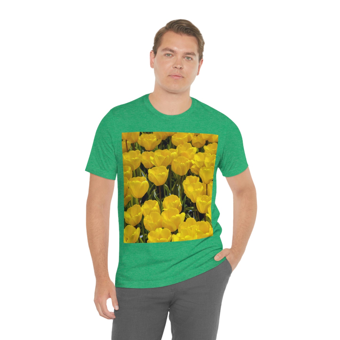 Flowers 23 Unisex Jersey Short Sleeve Tee
