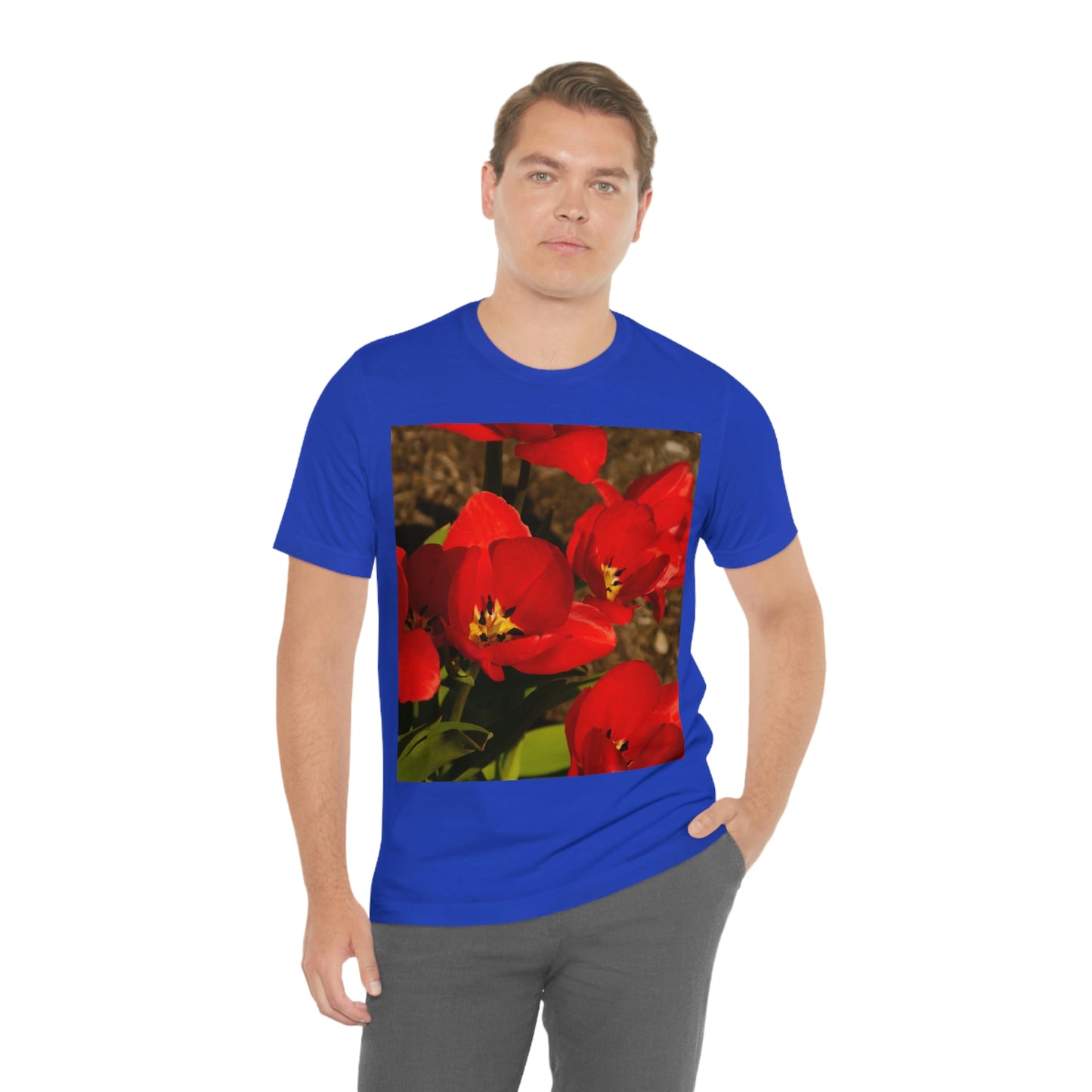Flowers 05 Unisex Jersey Short Sleeve Tee