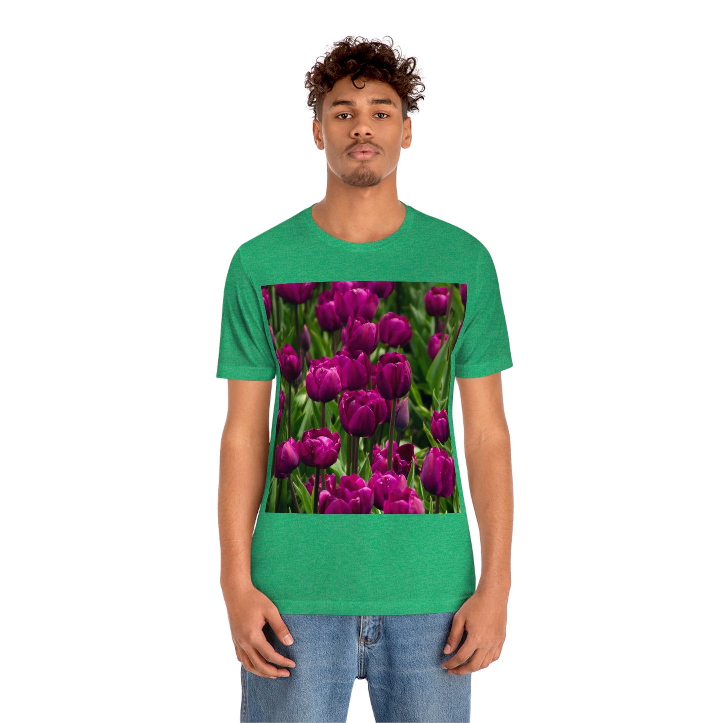 Flowers 20 Unisex Jersey Short Sleeve Tee