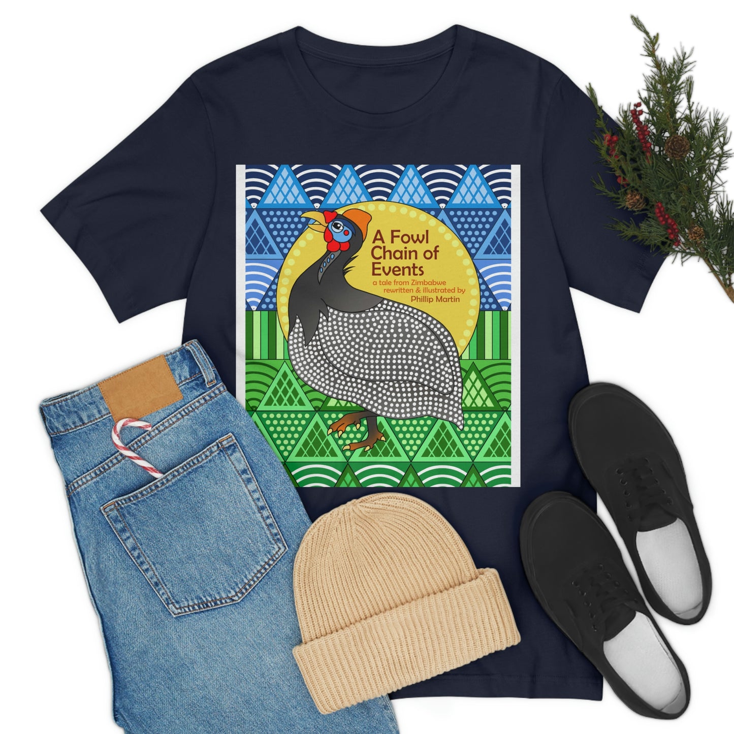 A Fowl Chain of Events Unisex Jersey Short Sleeve Tee