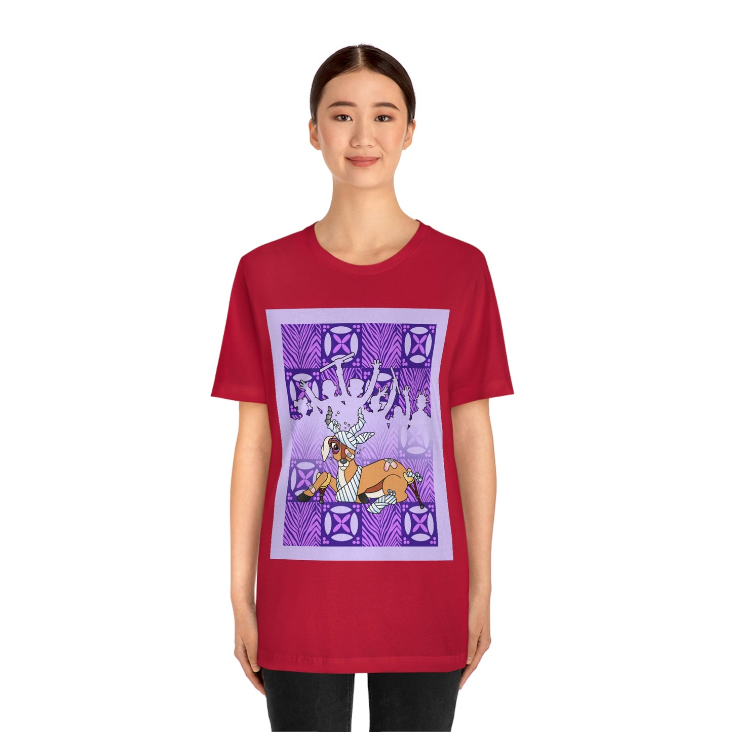 The Day that Goso Fell! Unisex Jersey Short Sleeve Tee