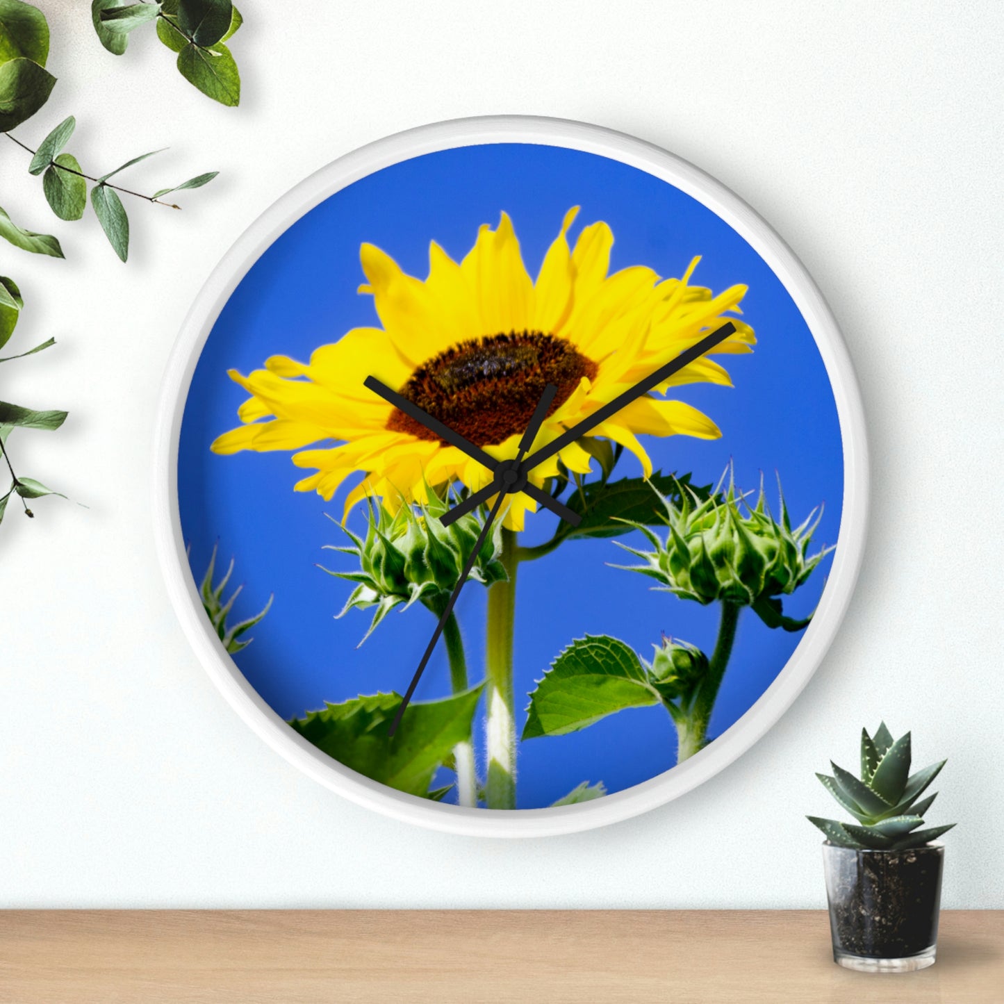 Flowers 02 Wall Clock