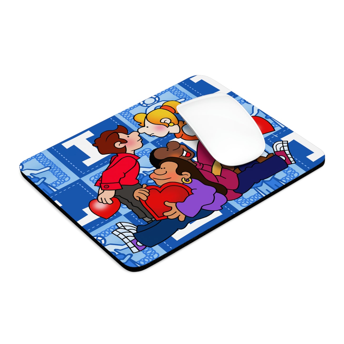 The Bible as Simple as ABC L Rectangle Mouse Pad