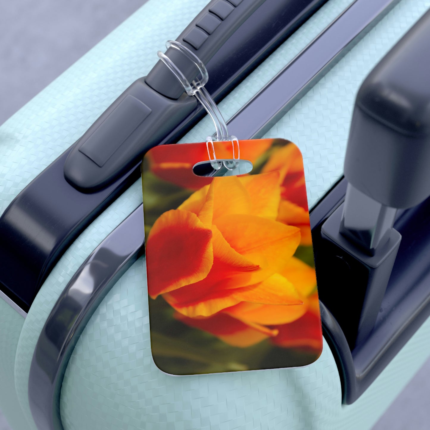 Flowers 13 Bag Tag
