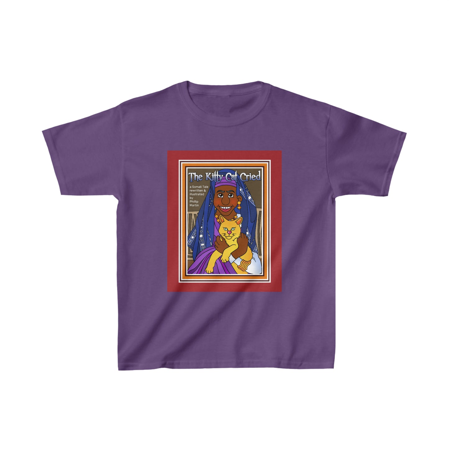 The Kitty Cat Cried Kids Heavy Cotton™ Tee