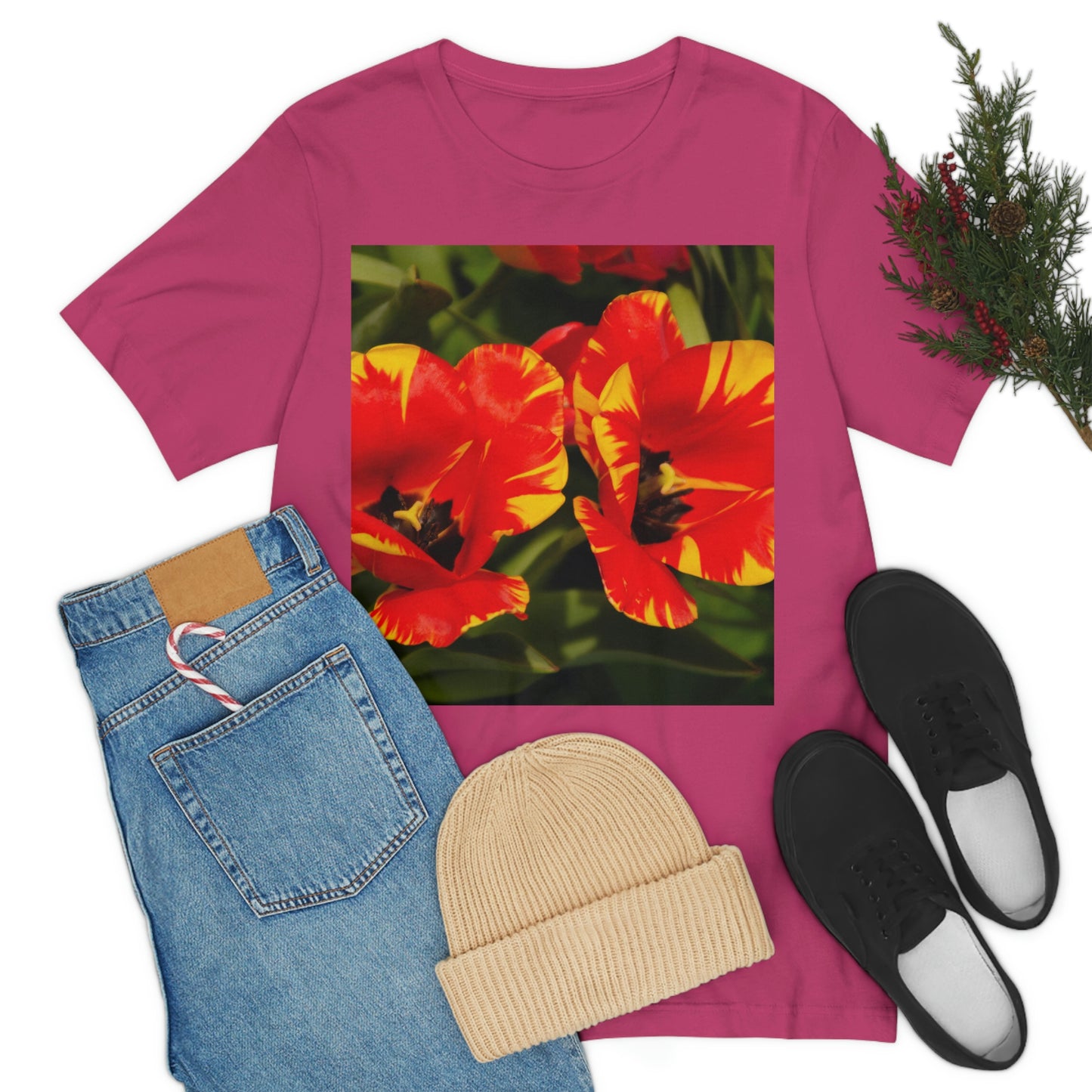 Flowers 12 Unisex Jersey Short Sleeve Tee