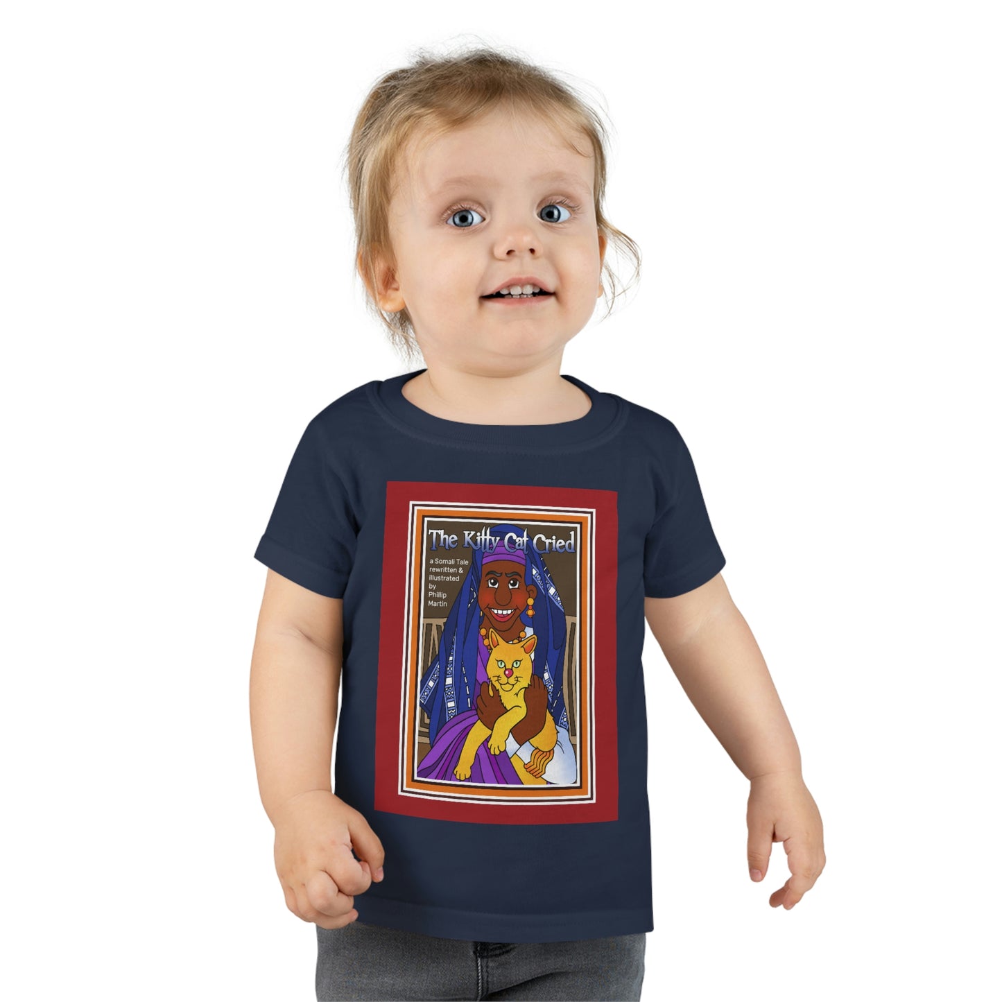 The Kitty Cat Cried Toddler T-shirt