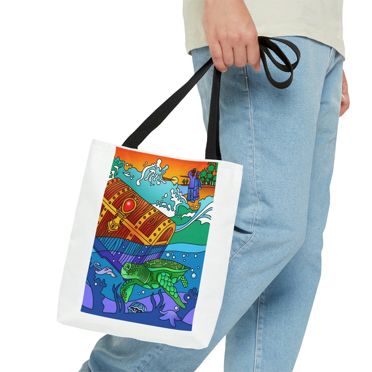 Once Upon East Africa AOP Tote Bag