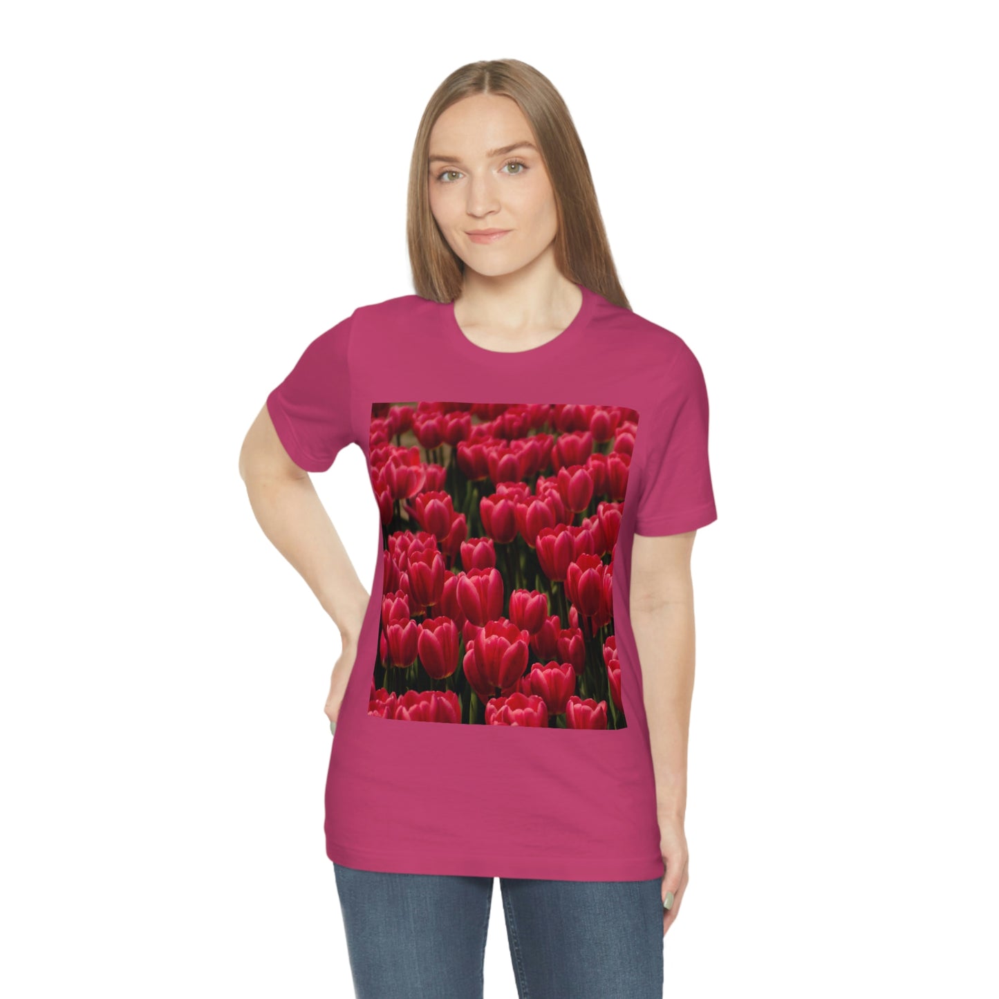 Flowers 15 Unisex Jersey Short Sleeve Tee