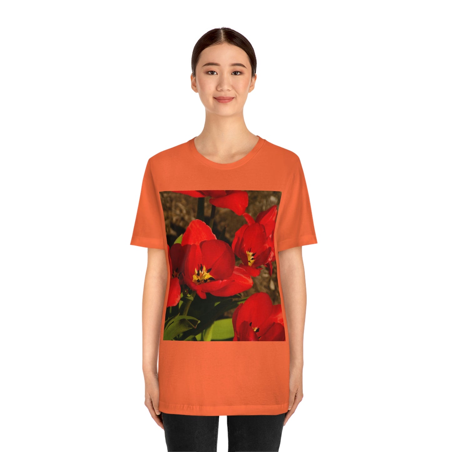 Flowers 05 Unisex Jersey Short Sleeve Tee
