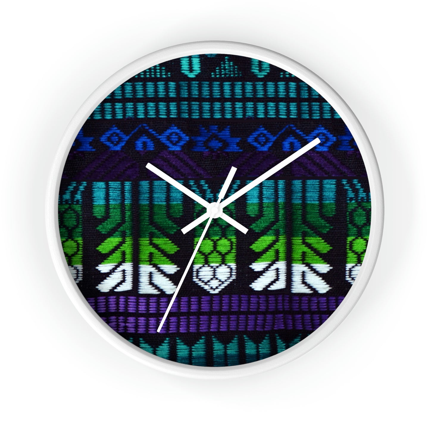 A Pack of Lies Fabric! Wall Clock