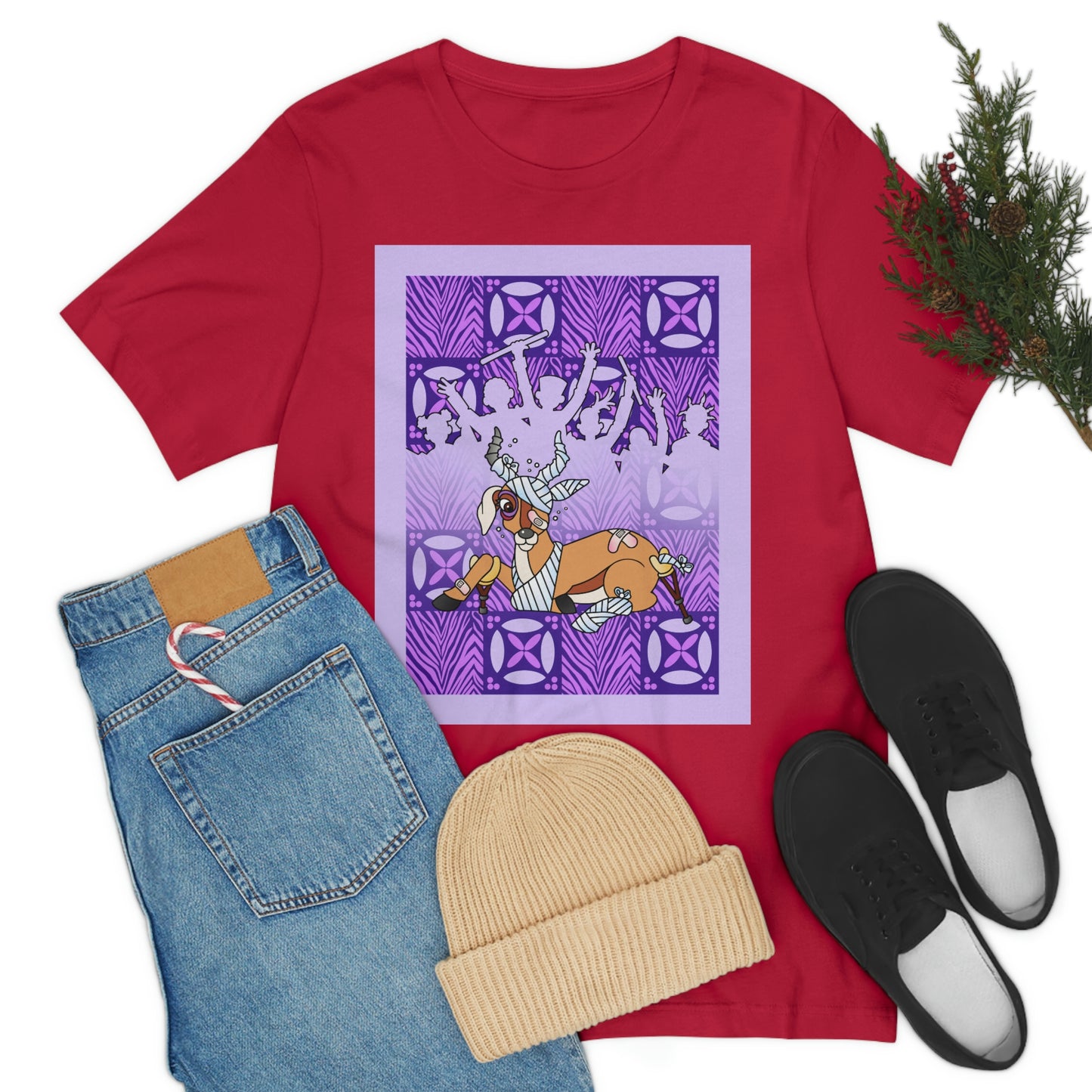 The Day that Goso Fell! Unisex Jersey Short Sleeve Tee