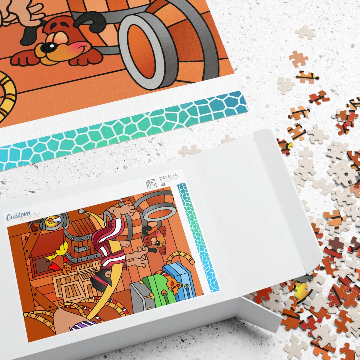 The Story of Jonah! Puzzle (110, 252, 500, 1014-piece)