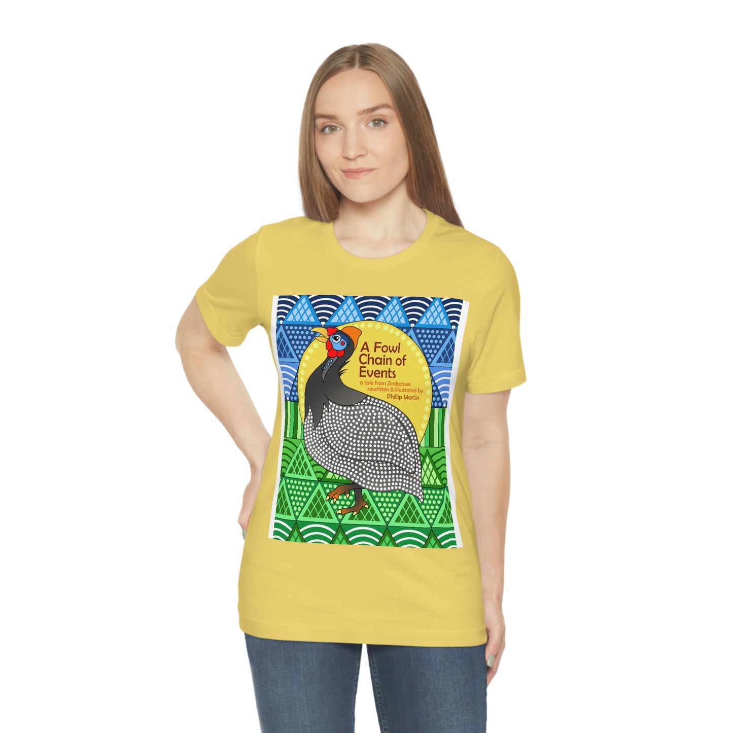 A Fowl Chain of Events Unisex Jersey Short Sleeve Tee