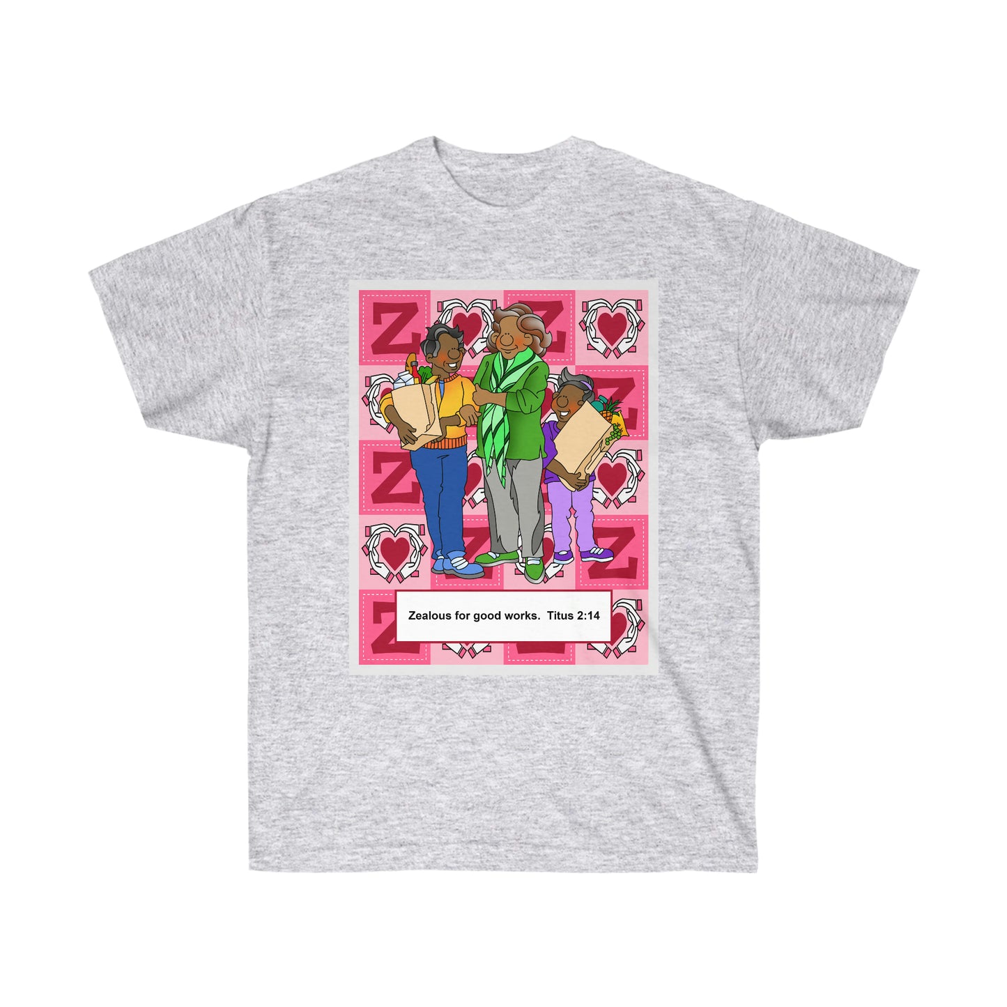 The Bible as Simple as ABC Z Unisex Ultra Cotton Tee