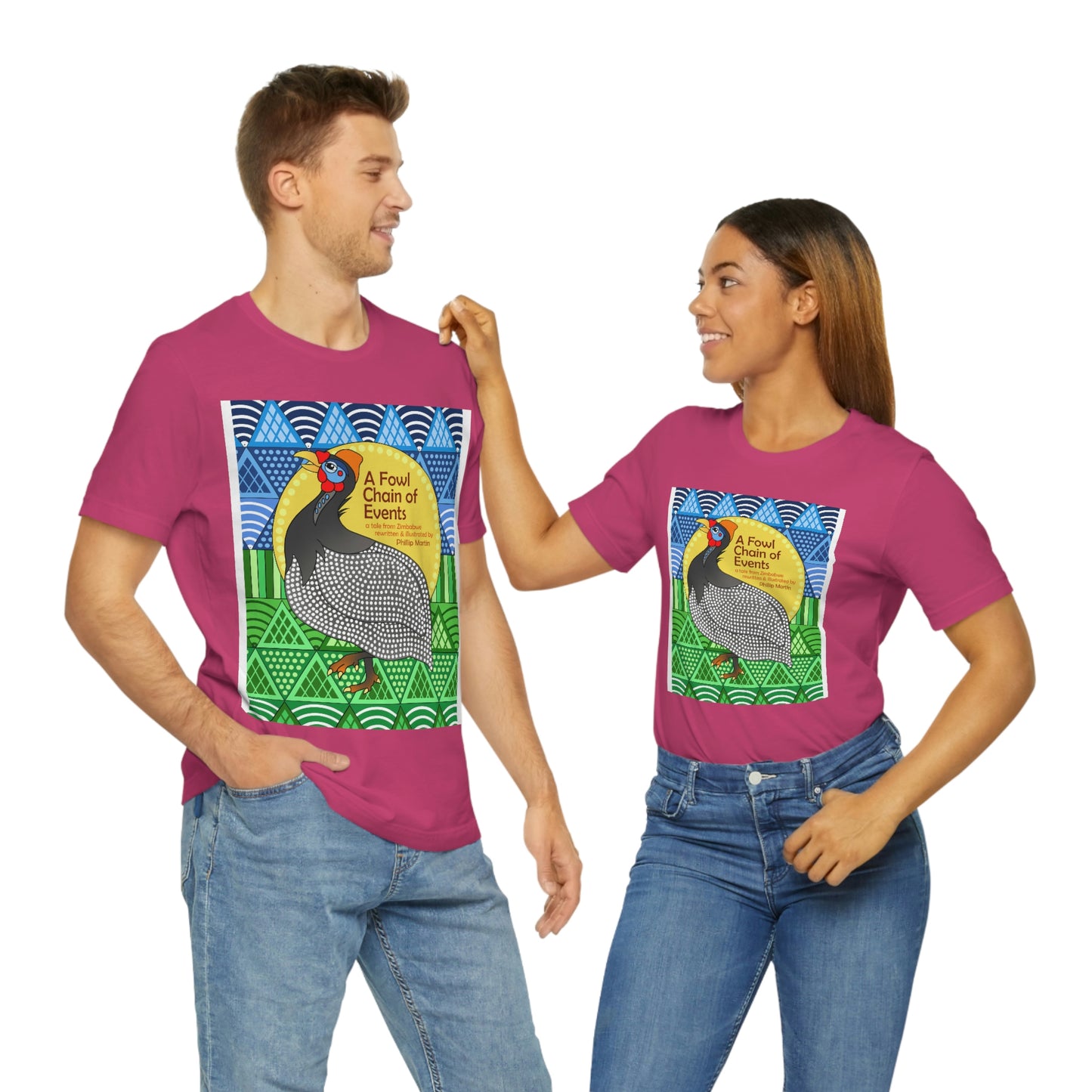 A Fowl Chain of Events Unisex Jersey Short Sleeve Tee