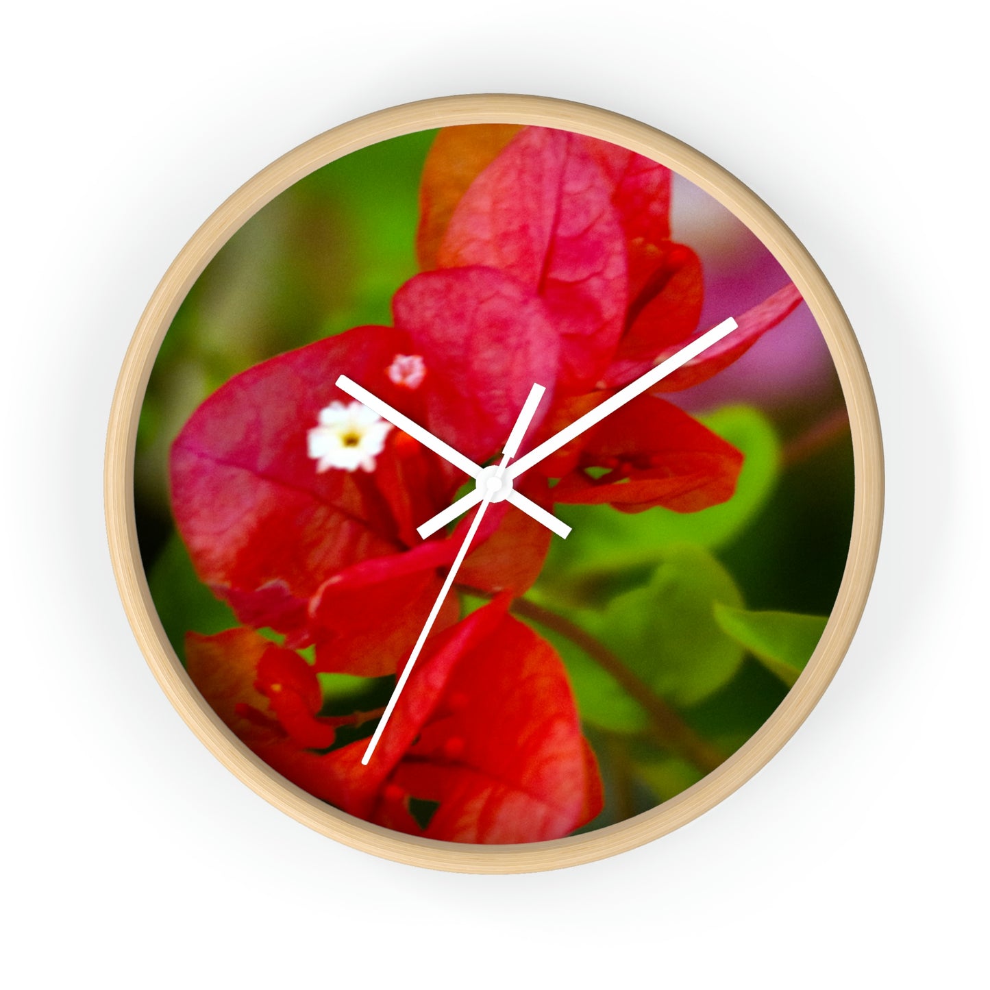 Flowers 28 Wall Clock