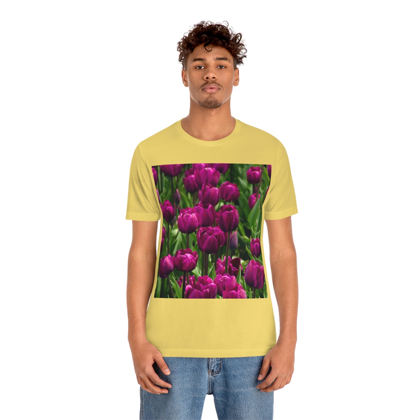 Flowers 20 Unisex Jersey Short Sleeve Tee