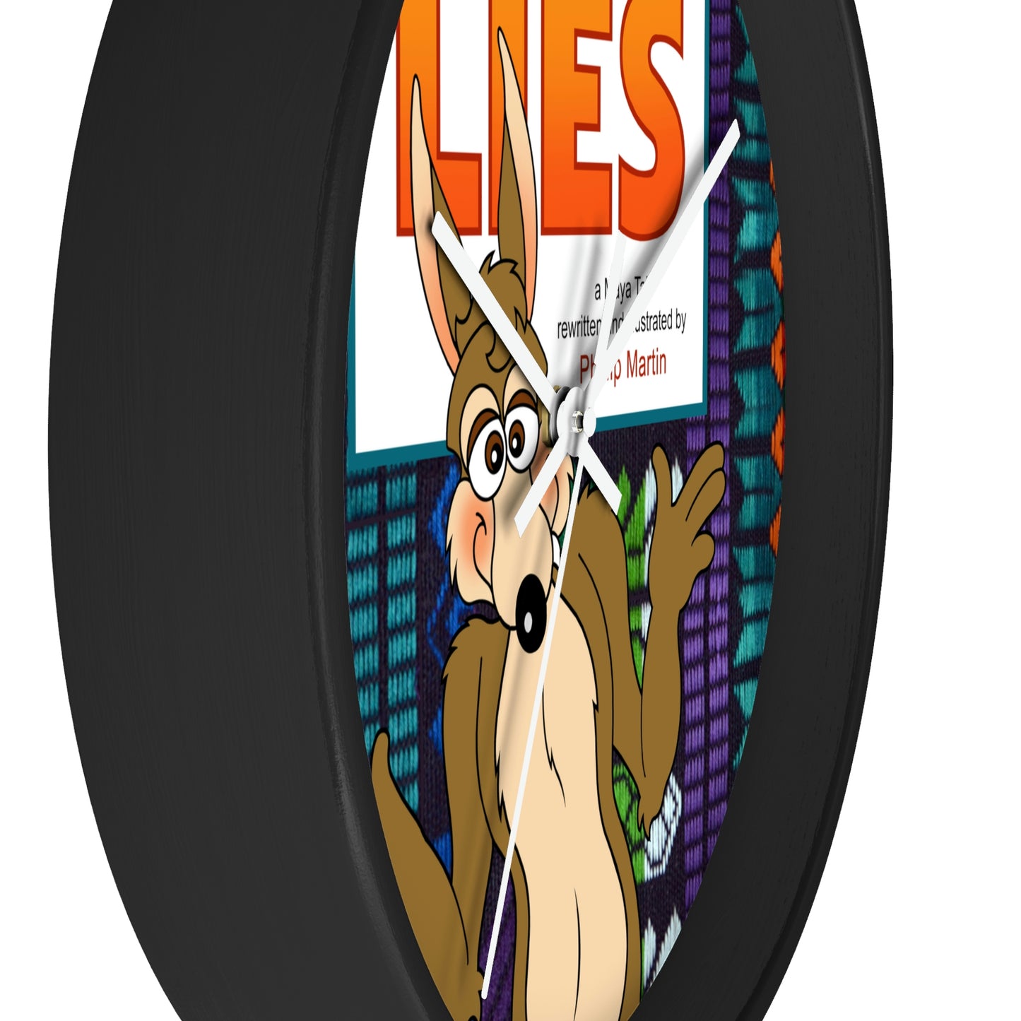 A Pack of Lies Wall clock