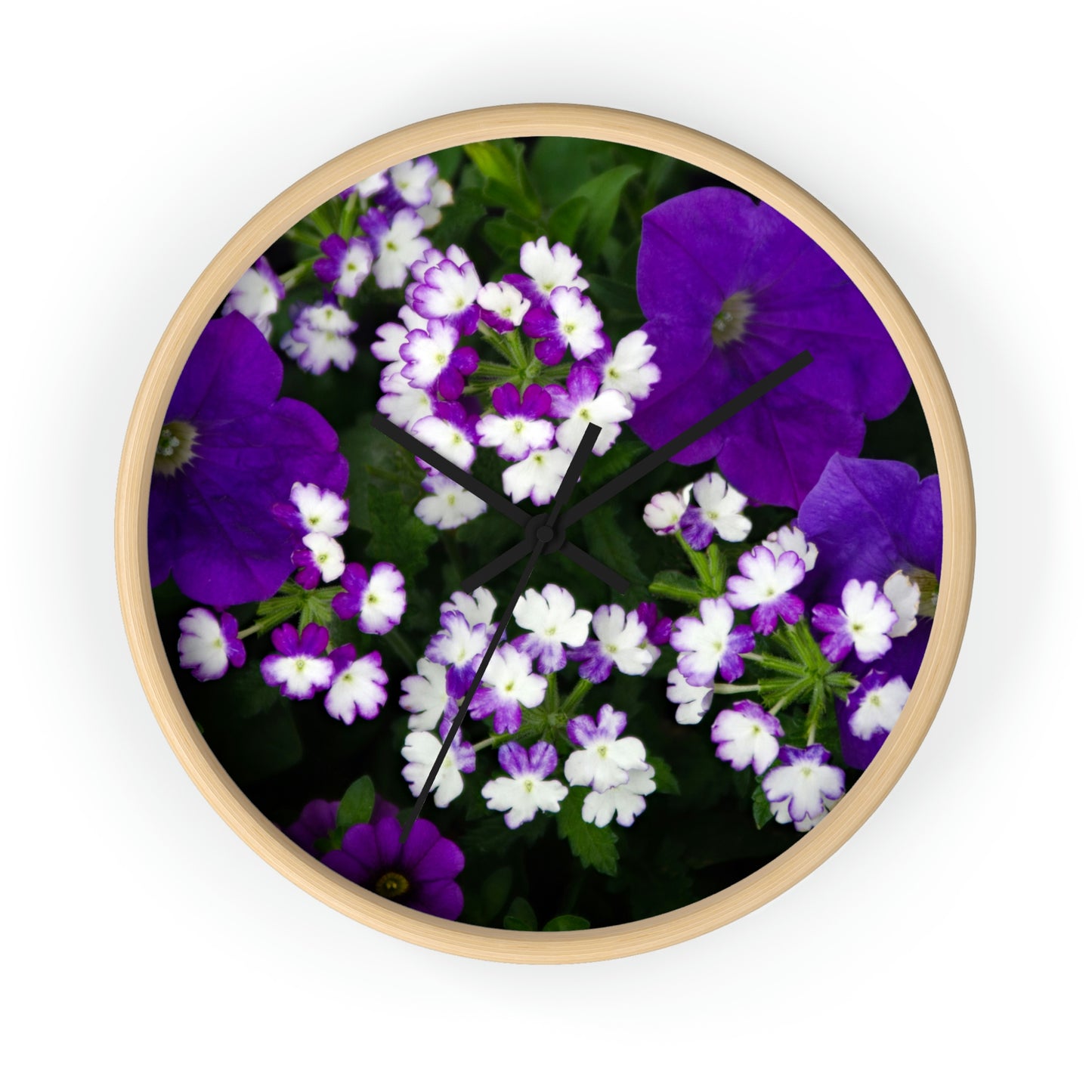 Flowers 04 Wall Clock