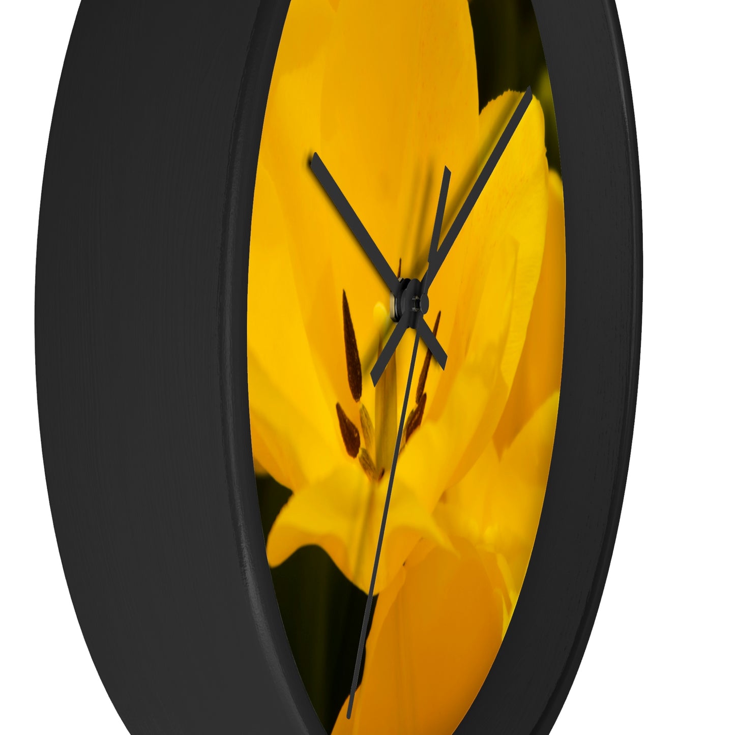 Flowers 16 Wall Clock
