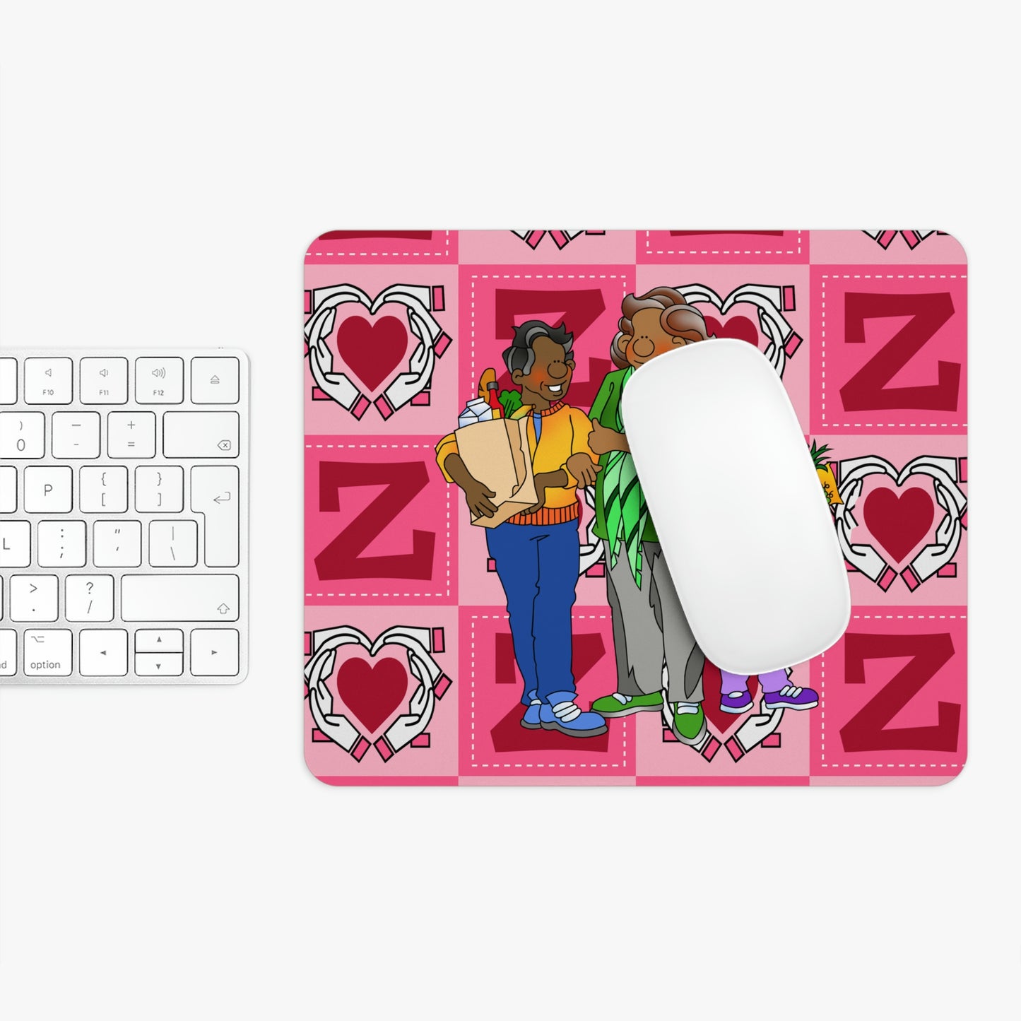The Bible as Simple as ABC Z Rectangle Mouse Pad